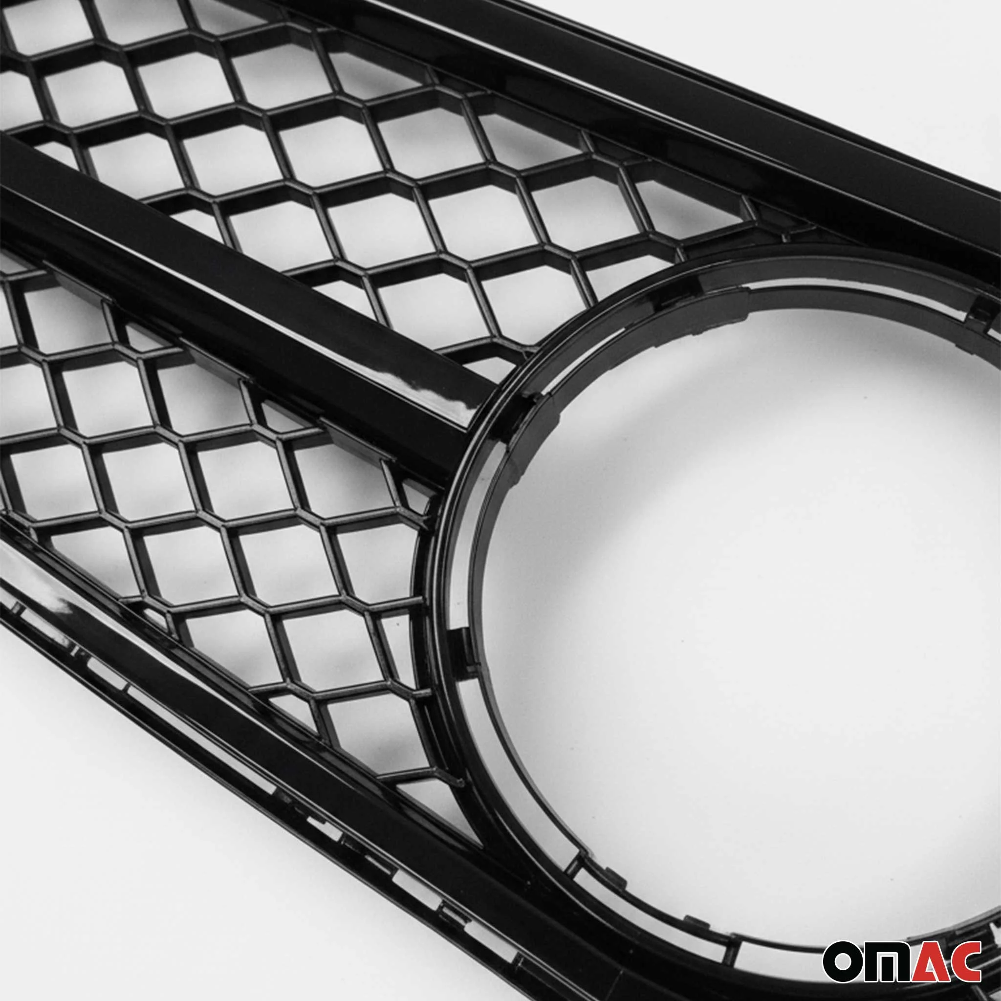 Kühlergrill Grill Frontgrill für Mercedes C Klasse W204 2011-2014 Schwarz - Image 6
