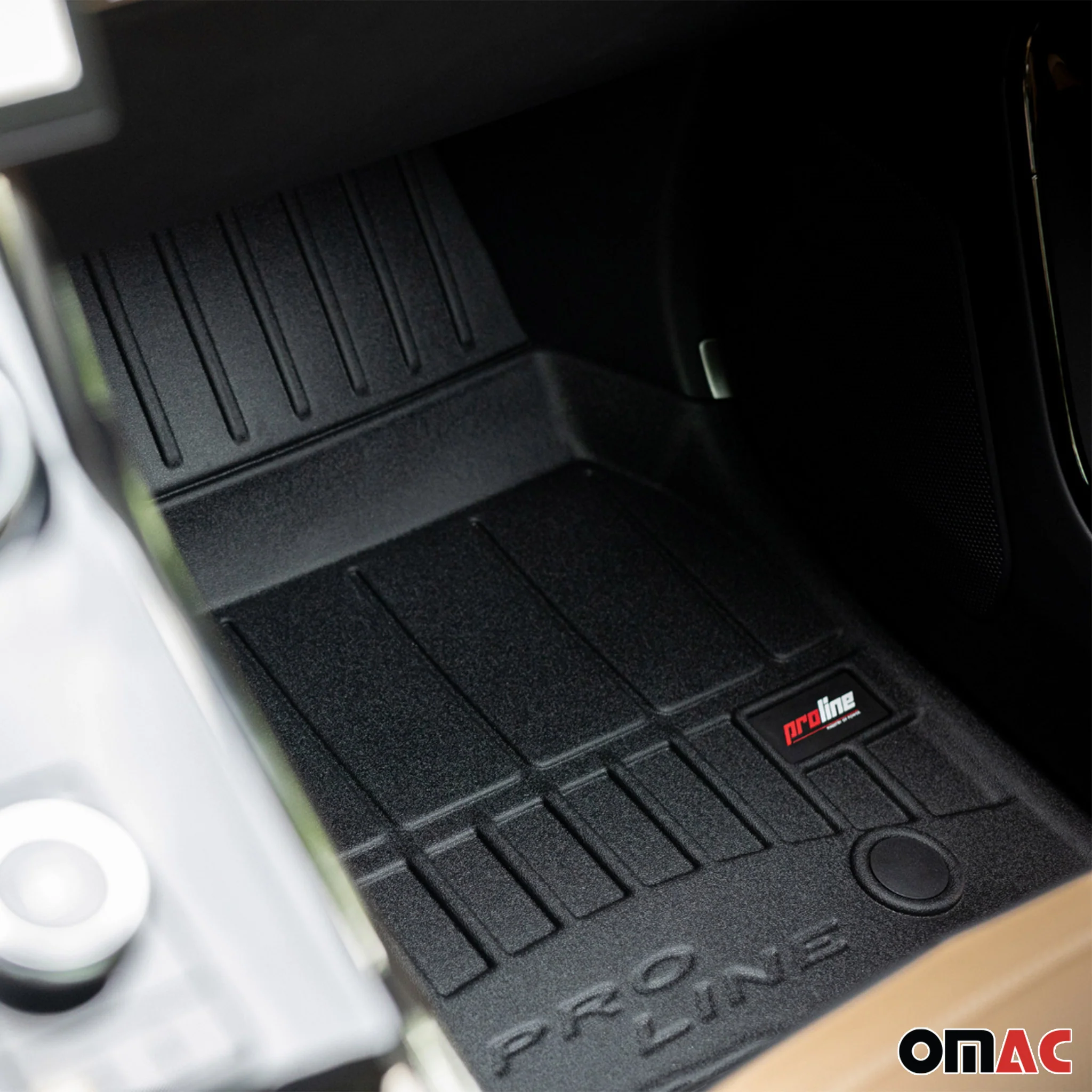 OMAC Gummi Fußmatten für Citroen DS4 2011-2015 Premium TPE Automatten Schwarz 4x - Image 8