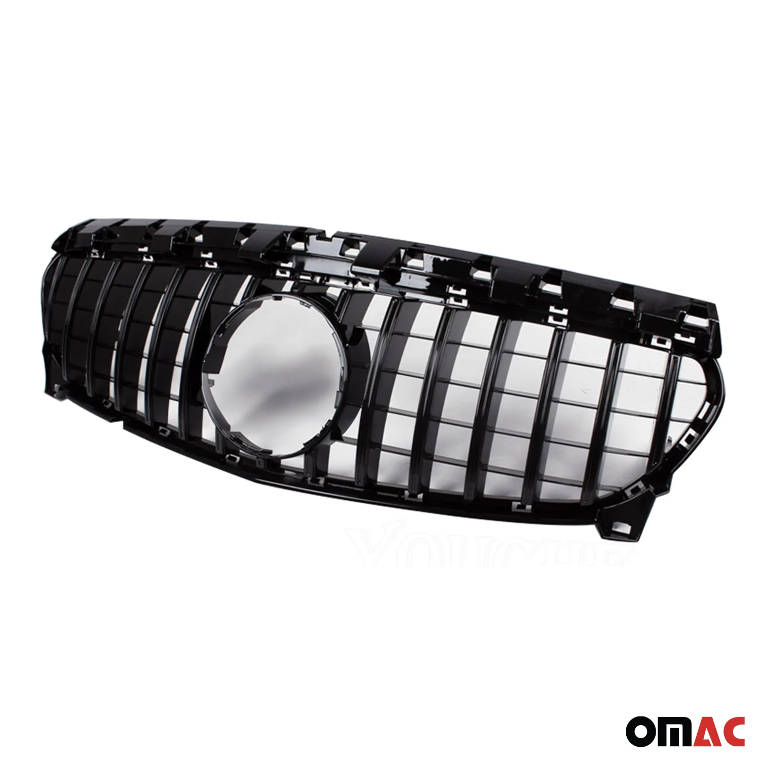 Kühlergrill Grill Frontgrill für Mercedes CLA Coupe C117 2013-2019 Schwarz - Image 2