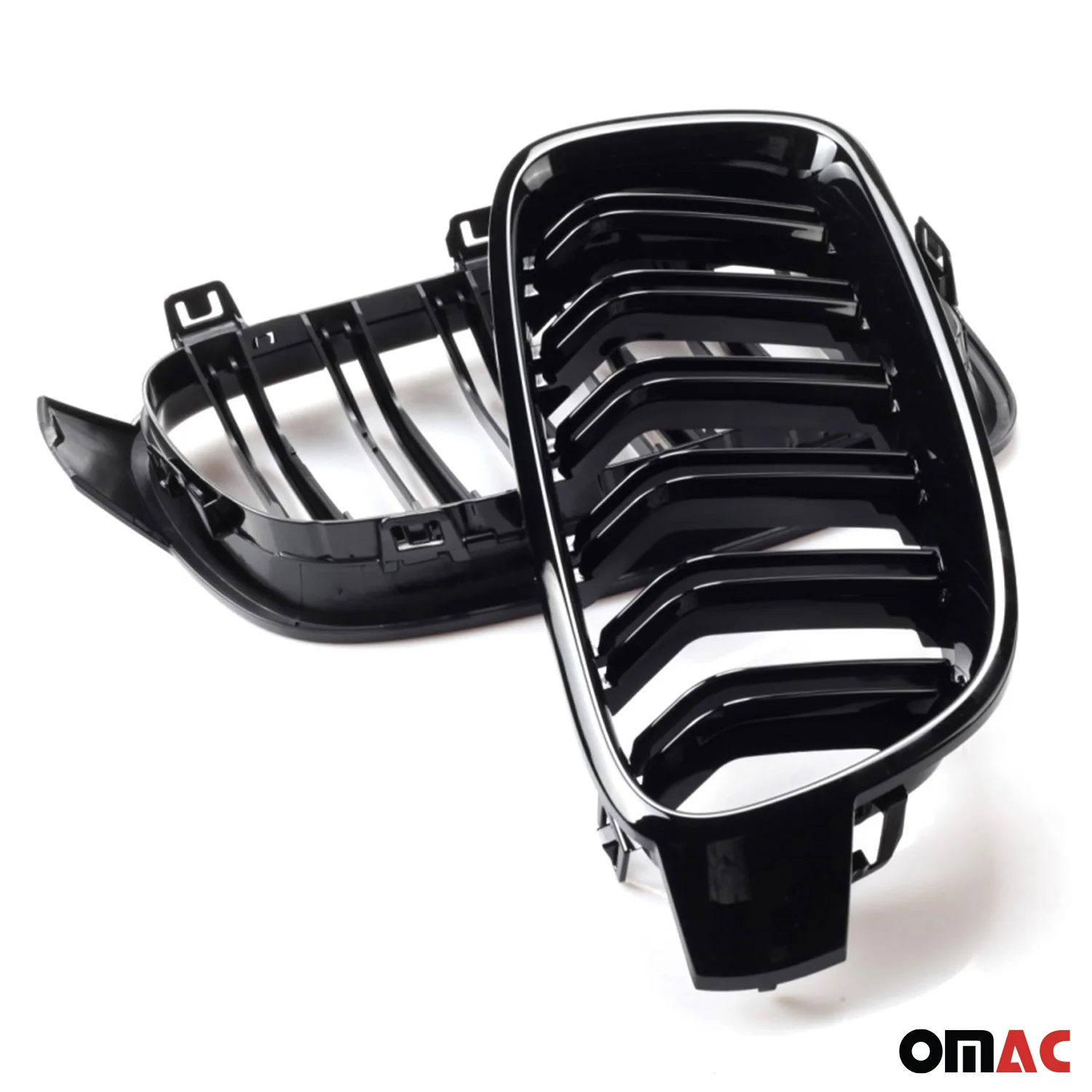 Nieren Grill Kühlergrill für BMW M3 F80 2014-2018 Schwarz Glanz - Image 3