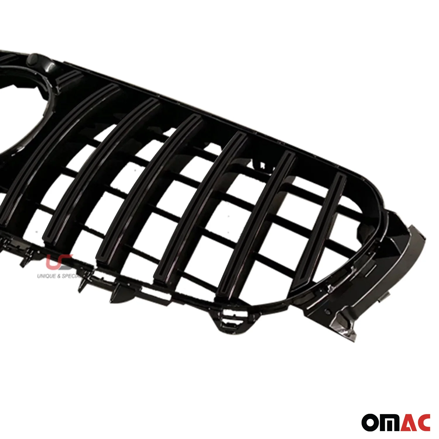 Kühlergrill Grill Frontgrill für Mercedes E Klasse W213 2016-2020 Schwarz - Image 3
