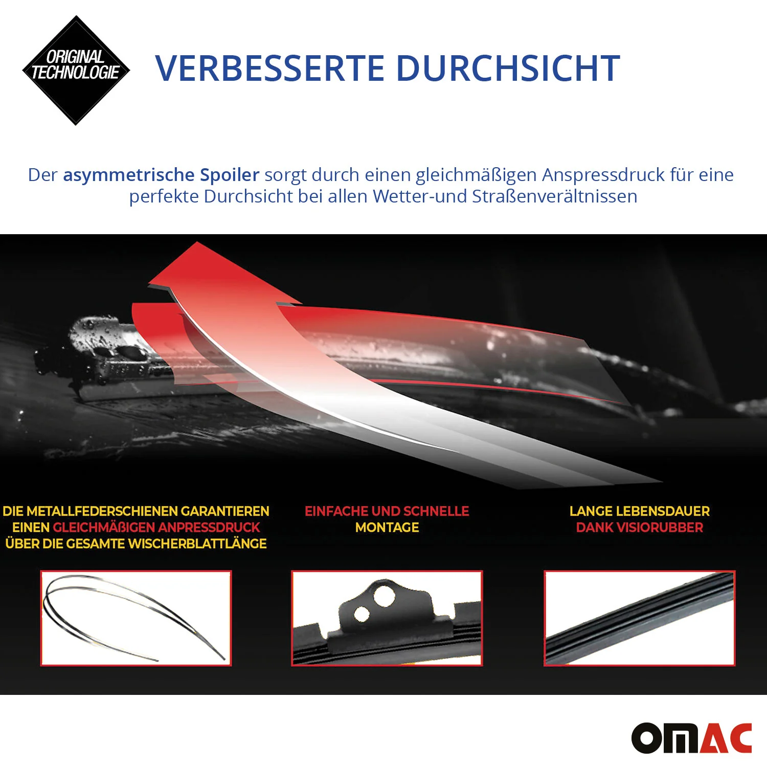 SWF Scheibenwischer Wischblatt Vorne für Seat Tarraco 2018-2024 - Image 4
