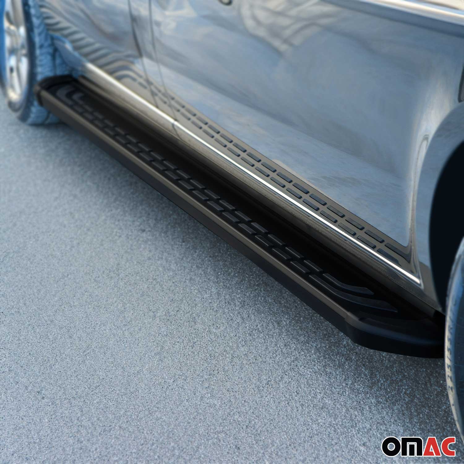 Trittbretter Seitenschweller Seitenbretter für Nissan Juke 2019-2026 Alu Schwarz - Image 9