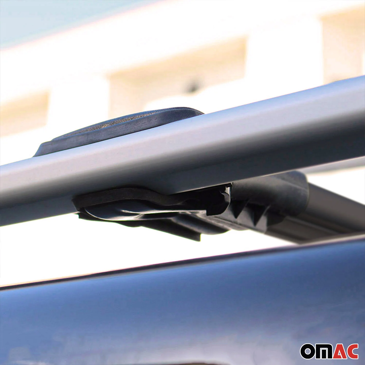 Dachträger Grundtäger für VW T7 Multivan 2021-2026 75kg Aluminium Schwarz 2tlg - Image 6