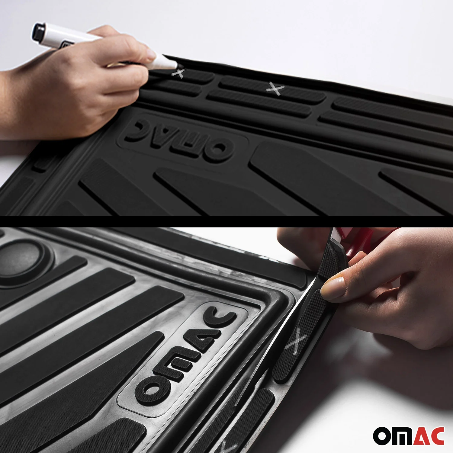Fußmatten Gummimatte 3D Matte für Skoda Elroq 2024-2026 Universal TPE 4tlg - Image 8