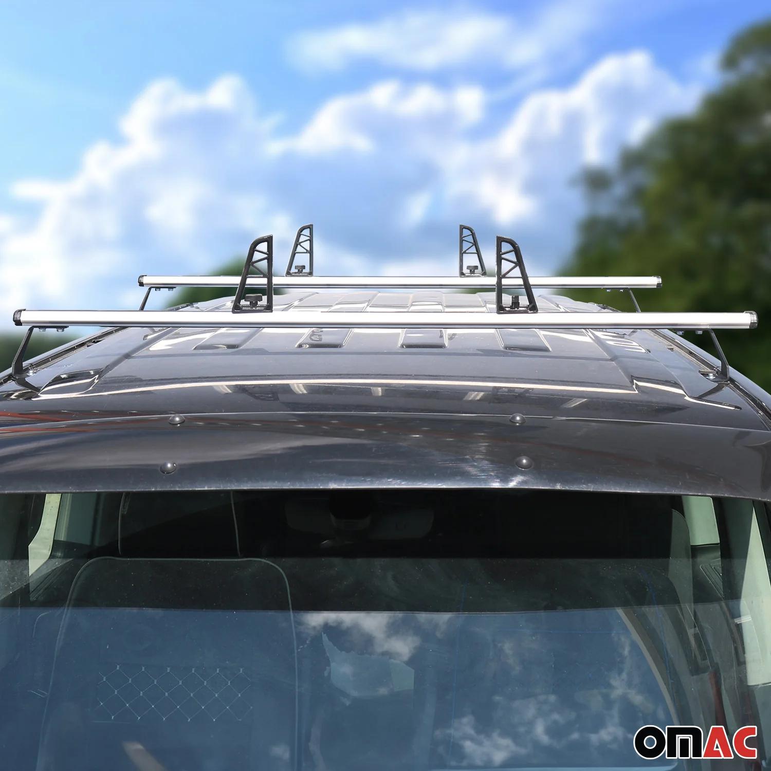 2x Dachträger + Leiterhalter Set für Mercedes Vito W639 2003-2014 Lastanschläge - Image 4