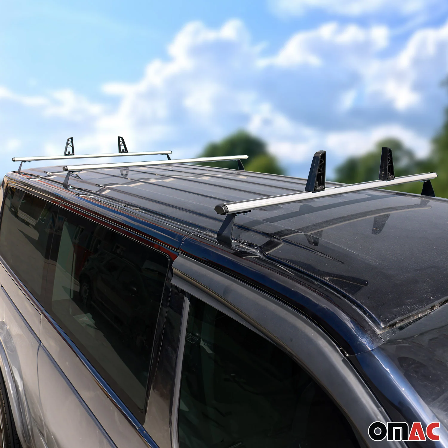 3x Dachträger + Leiterhalter Set für Mercedes Vito W639 2003-2014 Lastanschläge - Image 11