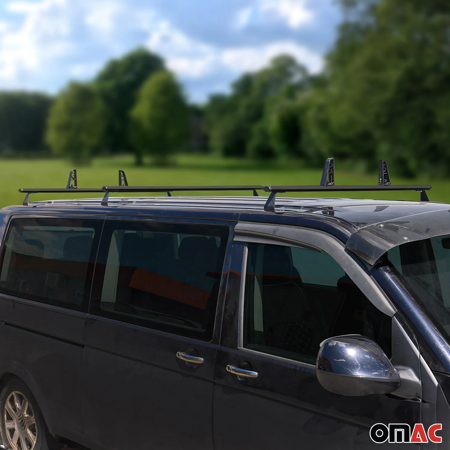 3x Dachträger + Leiterhalter Set für VW T5 T6 Transporter Multivan Caravelle - Image 10