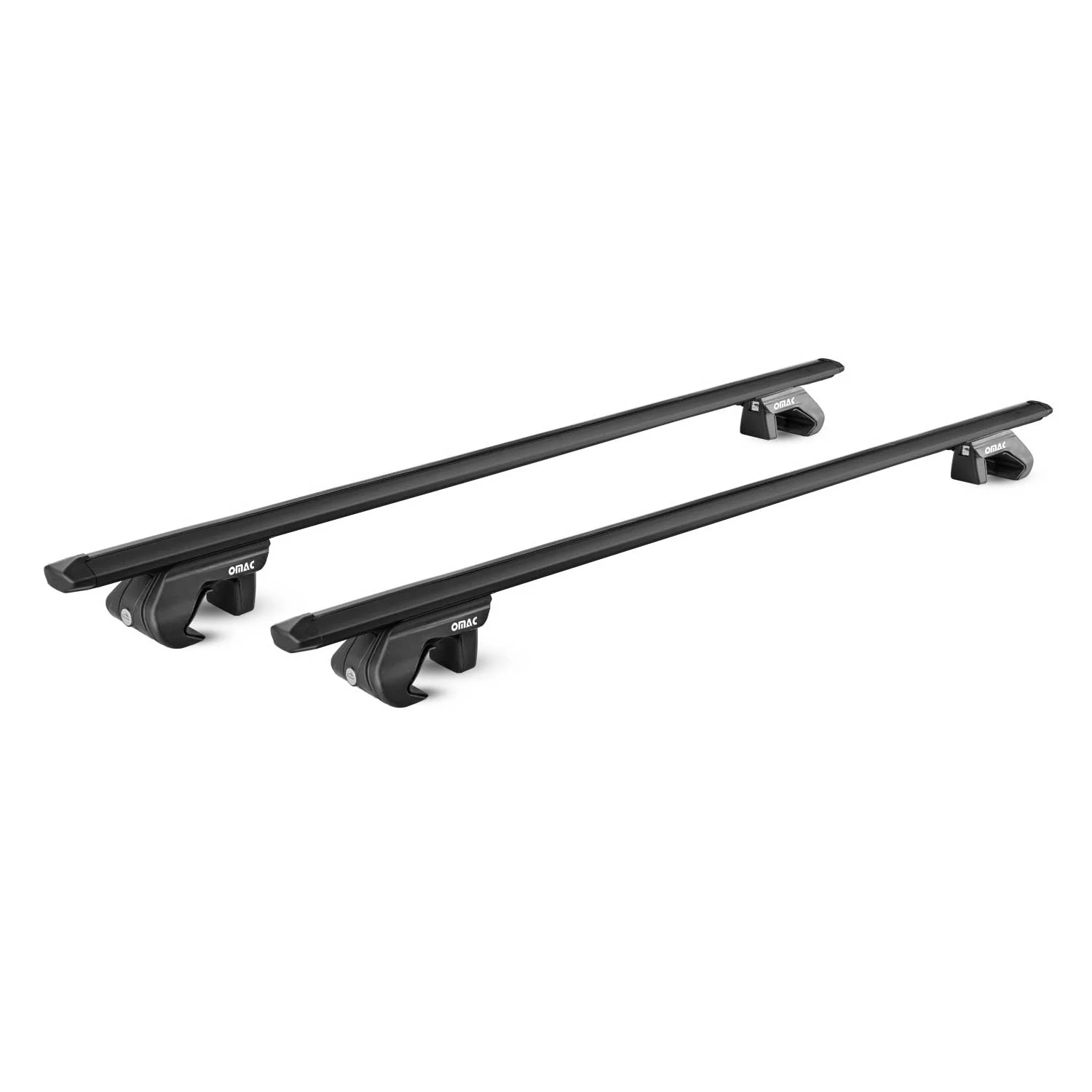 Dachträger Grundtäger für Seat Ateca 2016-2026 5 tür 90kg Alu Schwarz 2 tlg ABE - Image 3