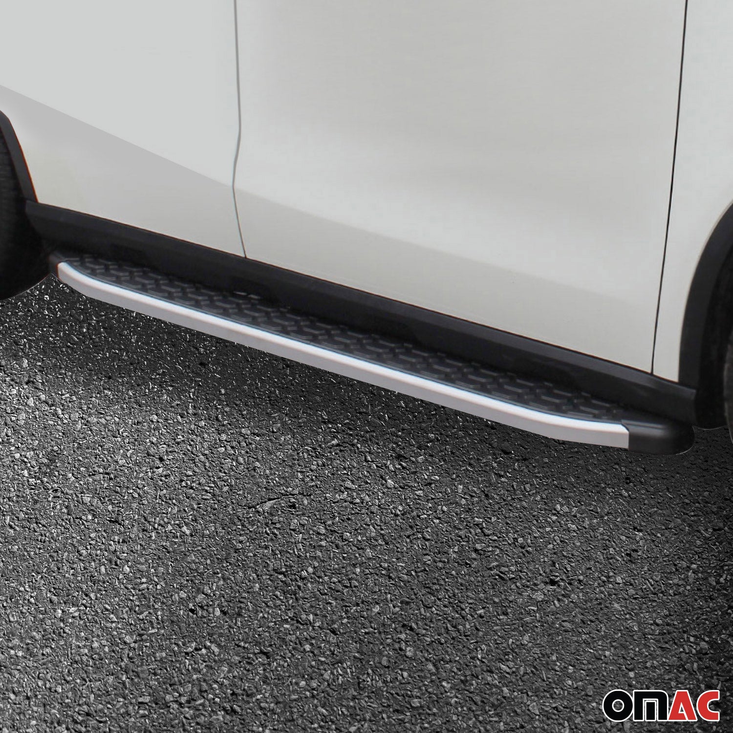 Alu Trittbretter Seitenschweller für Peugeot Bipper 2008-2017 Schwarz Silber 2x - Image 11