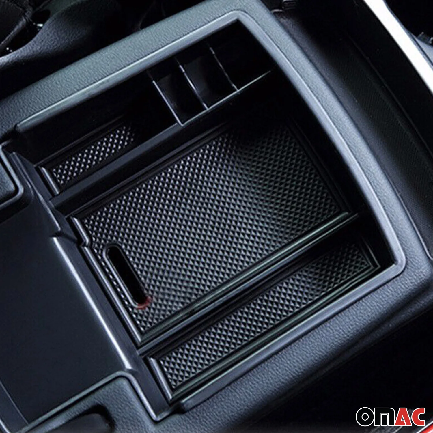 Armauflage Ablagebox Zentrale Storage-Box für Audi A4 A5 B8 8F 2013-2014 Schwarz - Image 4
