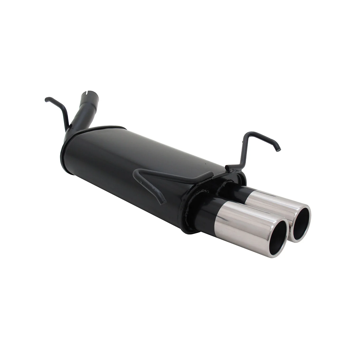 Novus Sportauspuff für Opel Corsa C 2x76mm Endschalldämpfer mit ABE