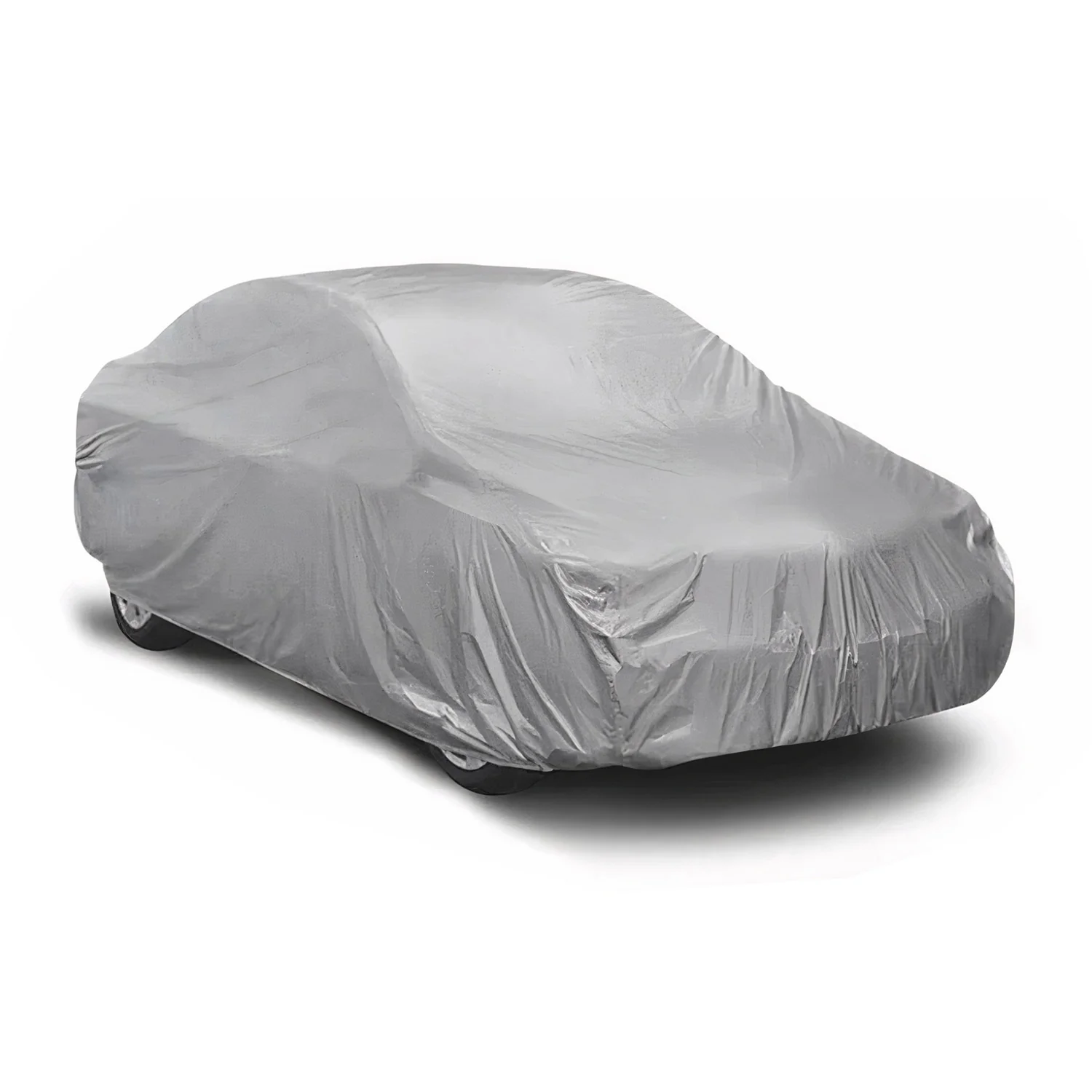 Auto Schutzhülle Vollgarage Autoabdeckung Universal Grau 482x178x119