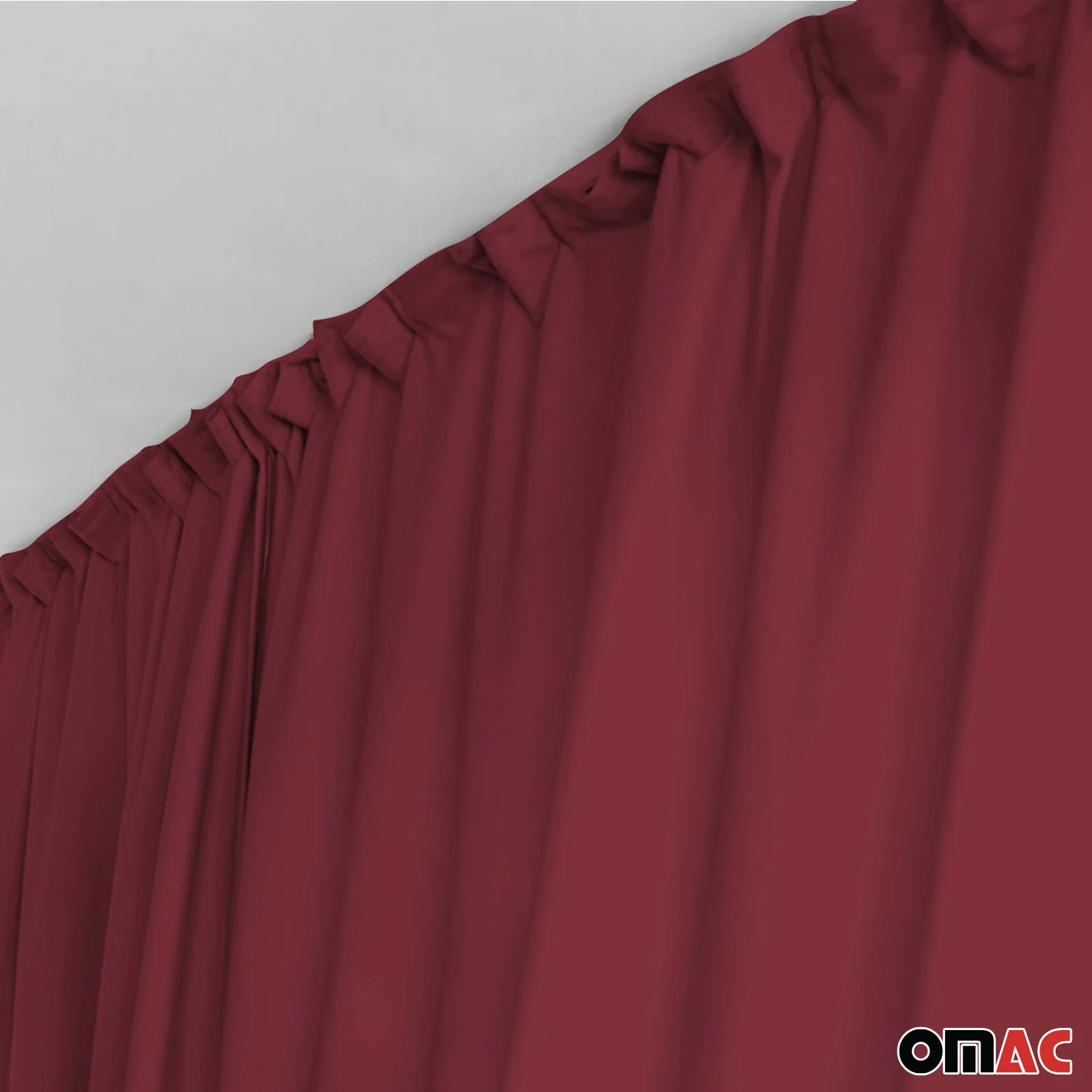 Maß Gardinen für Fiat Talento Fahrerhaus Abtrennung Sonnenschutz Rot - Image 7