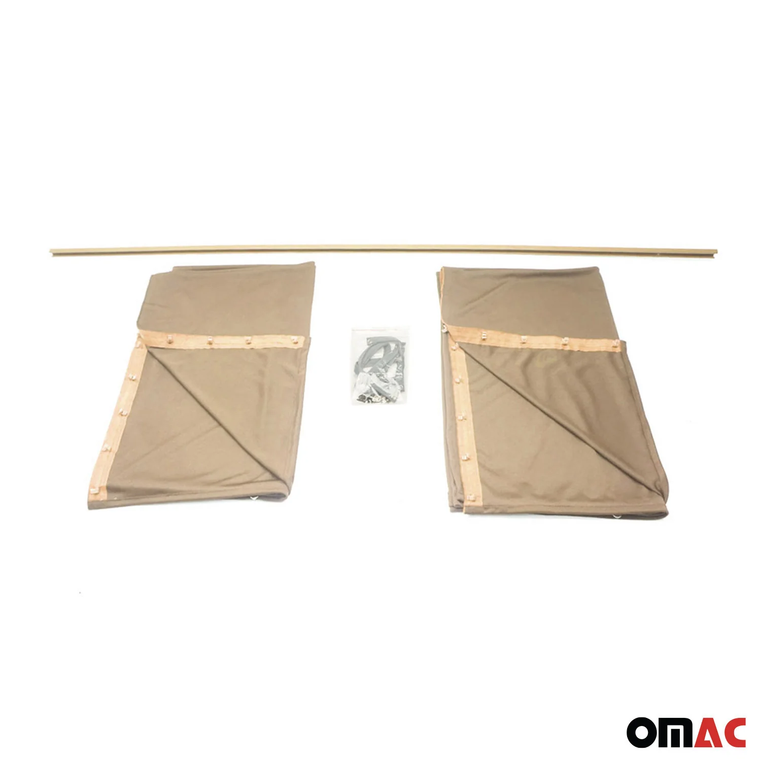 Maß Gardinen Sonnenschutz für Nissan Interstar H3 Heckklappe Vorhänge Beige - Image 8
