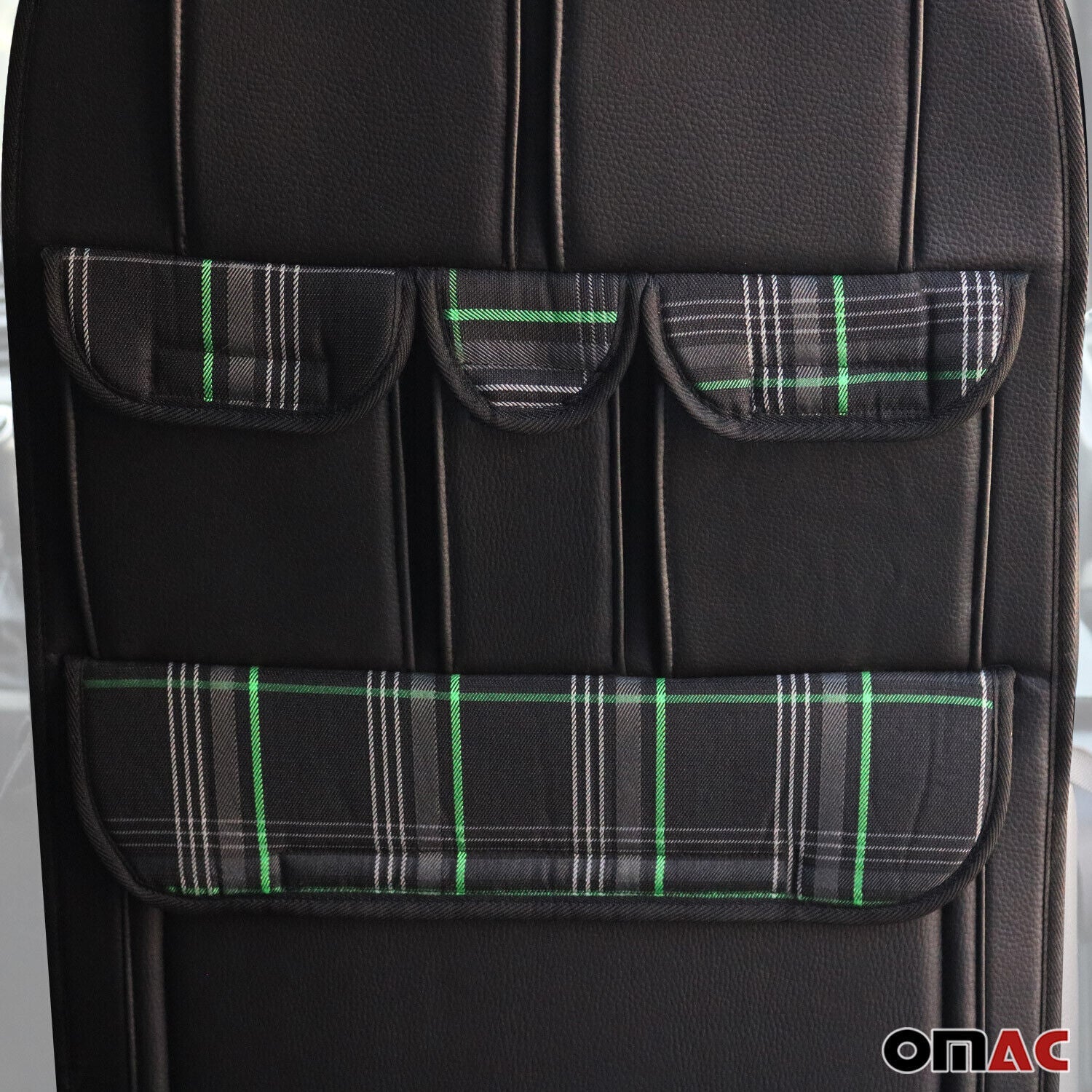 Autositz Organizer Rucksitztasche Organizer mit Tasche für VW T5 2003-2015 Grün - Image 4