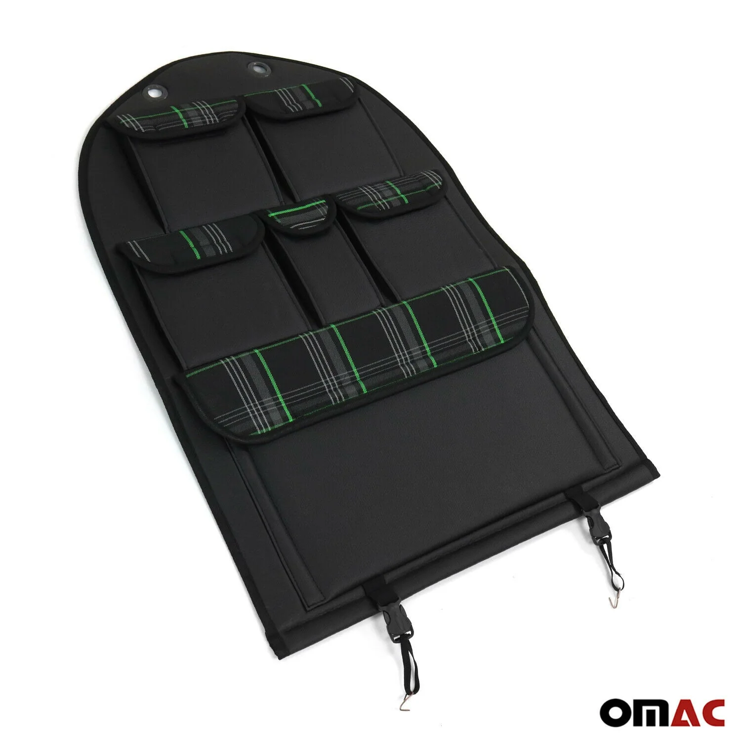 Autositz Organizer Rucksitztasche Organizer mit Tasche für VW T5 2003-2015 Grün - Image 7