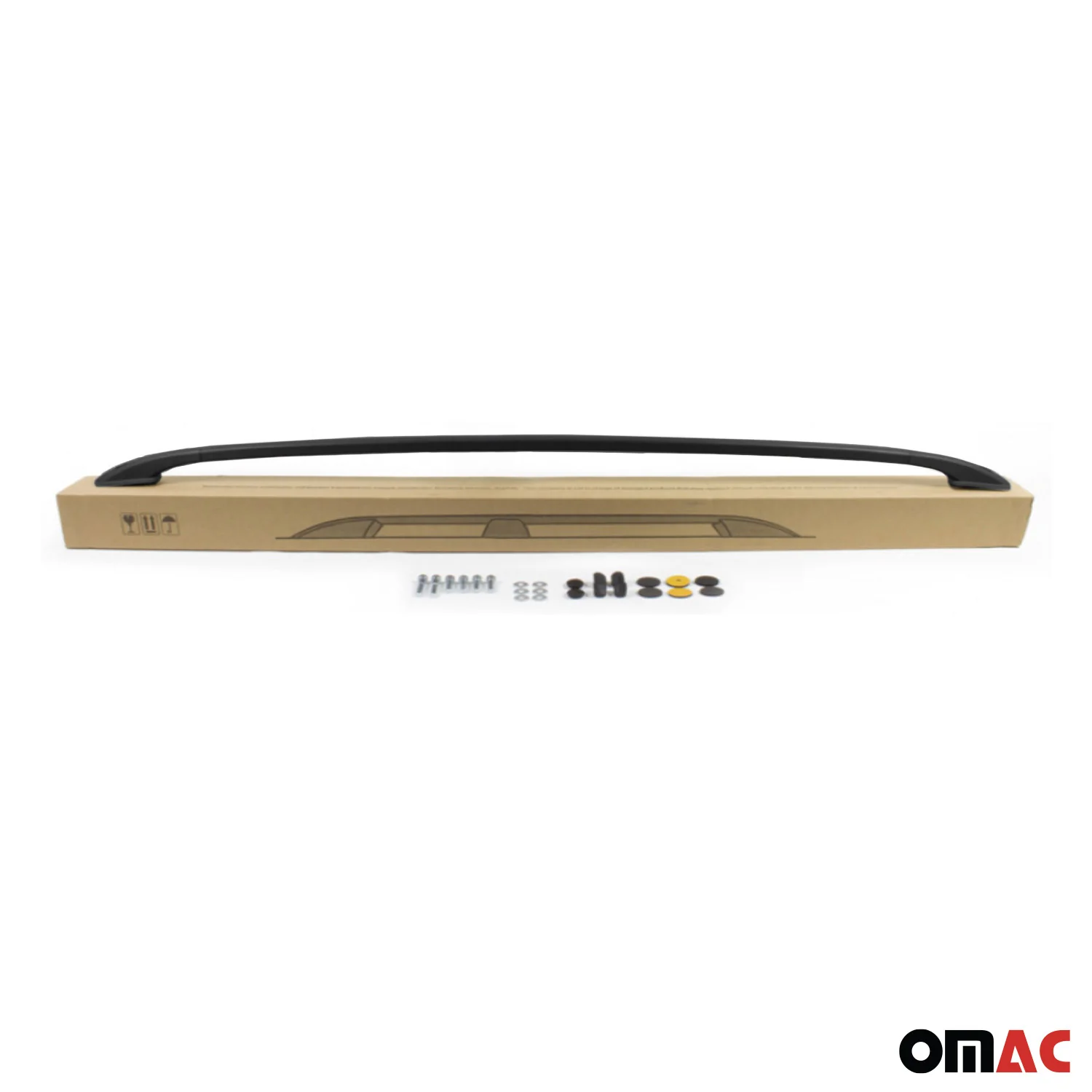 Dachreling Relingträger Aluminium für Nissan Qashqai J10 2006-2014 Alu Schwarz - Image 6