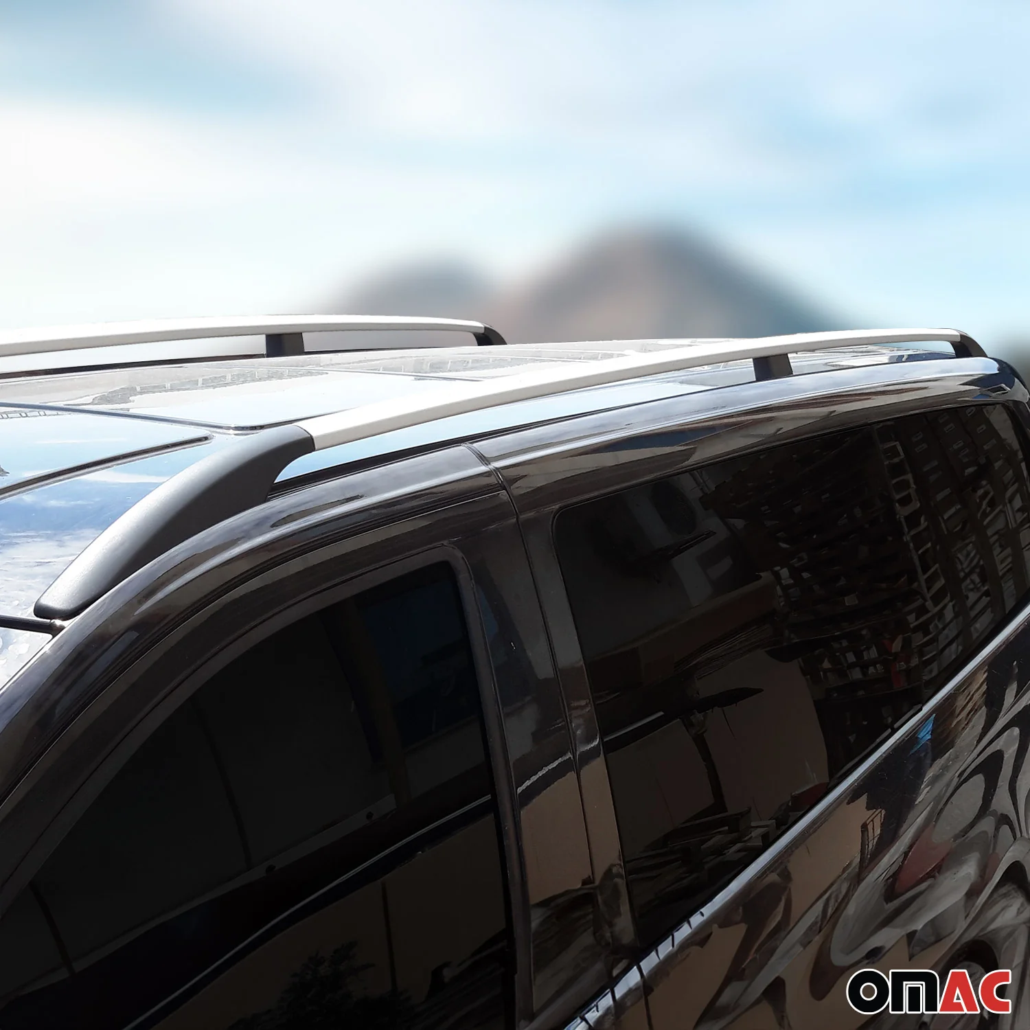Dachreling Dachgepäckträger Relingträger für Subaru XV 2012-2018 Langer Alu Grau - Image 3
