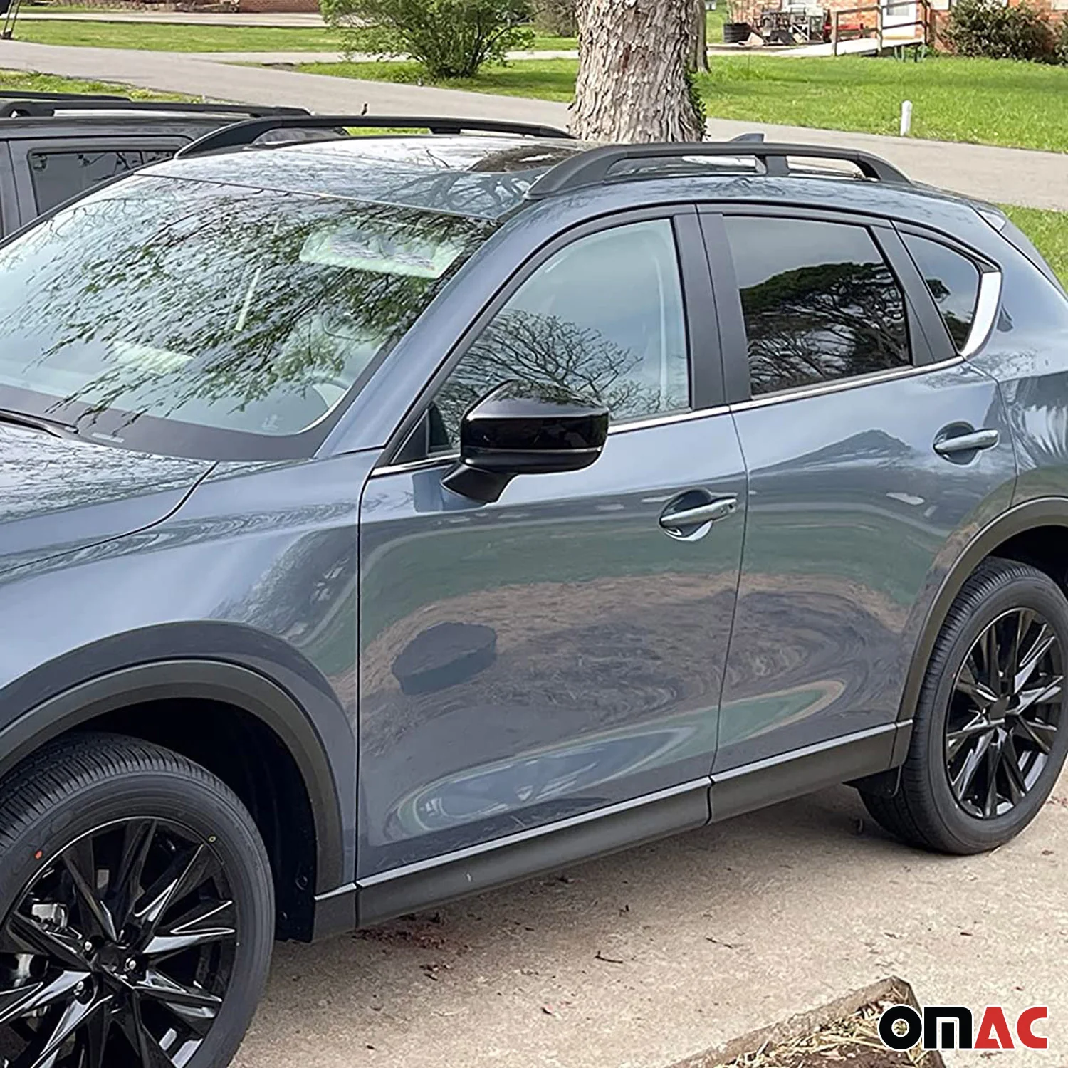 Dachreling Dachgepäckträger für Mitsubishi L200 DoubleCab 2016-2019 Alu Schwarz - Image 10