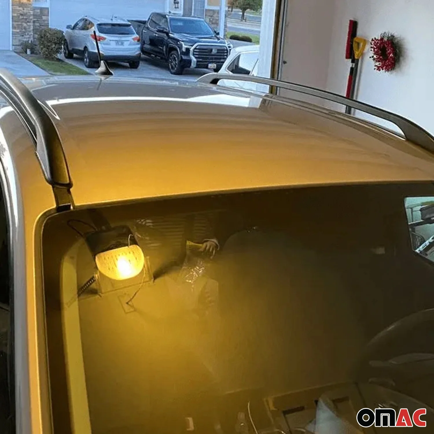Dachreling Relingträger für VW Golf mk8 2019-2026 Aluminium Schwarz 2x - Image 7