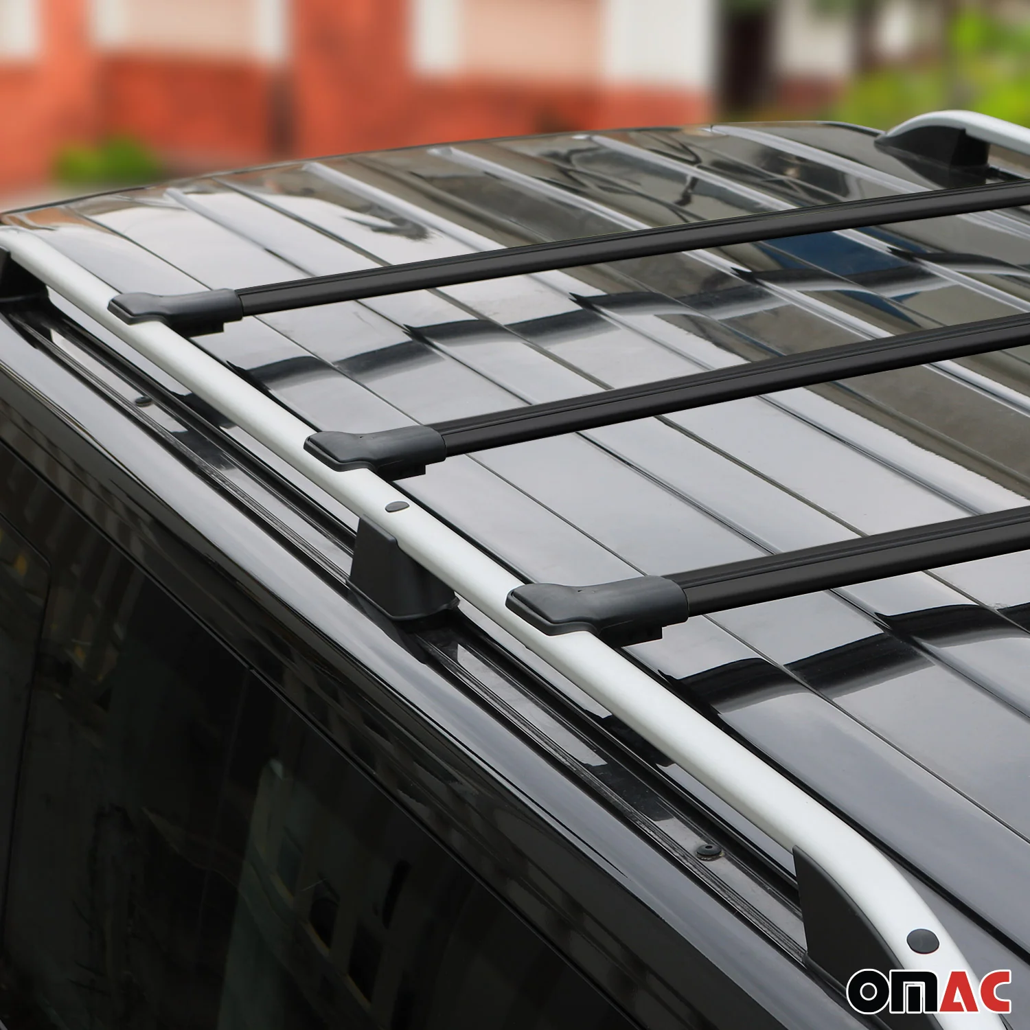 Dachträger für Ford Transit Custom / Tourneo Custom 2023-2026 Alu Schwarz 3x - Image 11