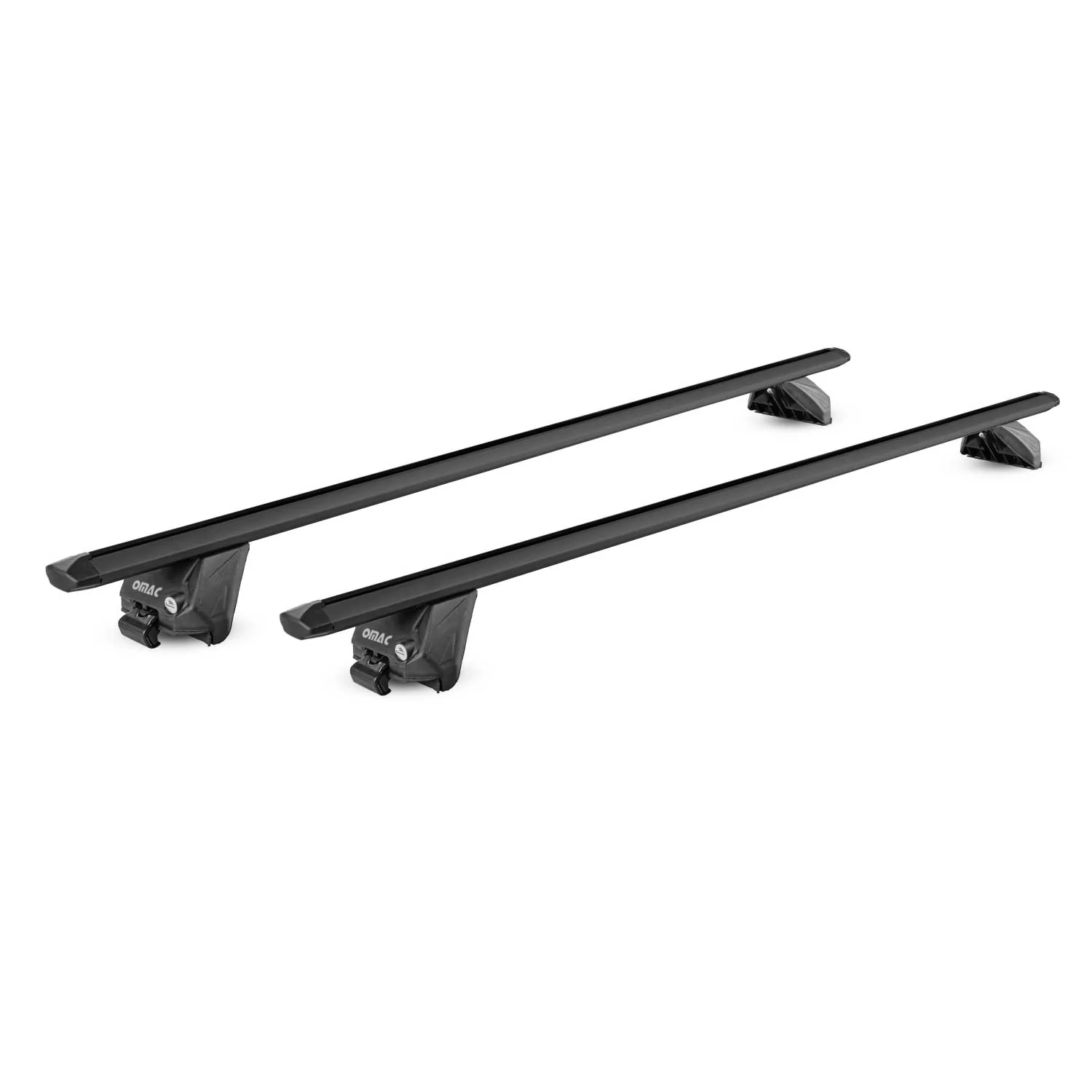 Dachträger für Mercedes GLA X156 2014-2020 100kg Aluminium Schwarz 2 tlg ABE - Image 3