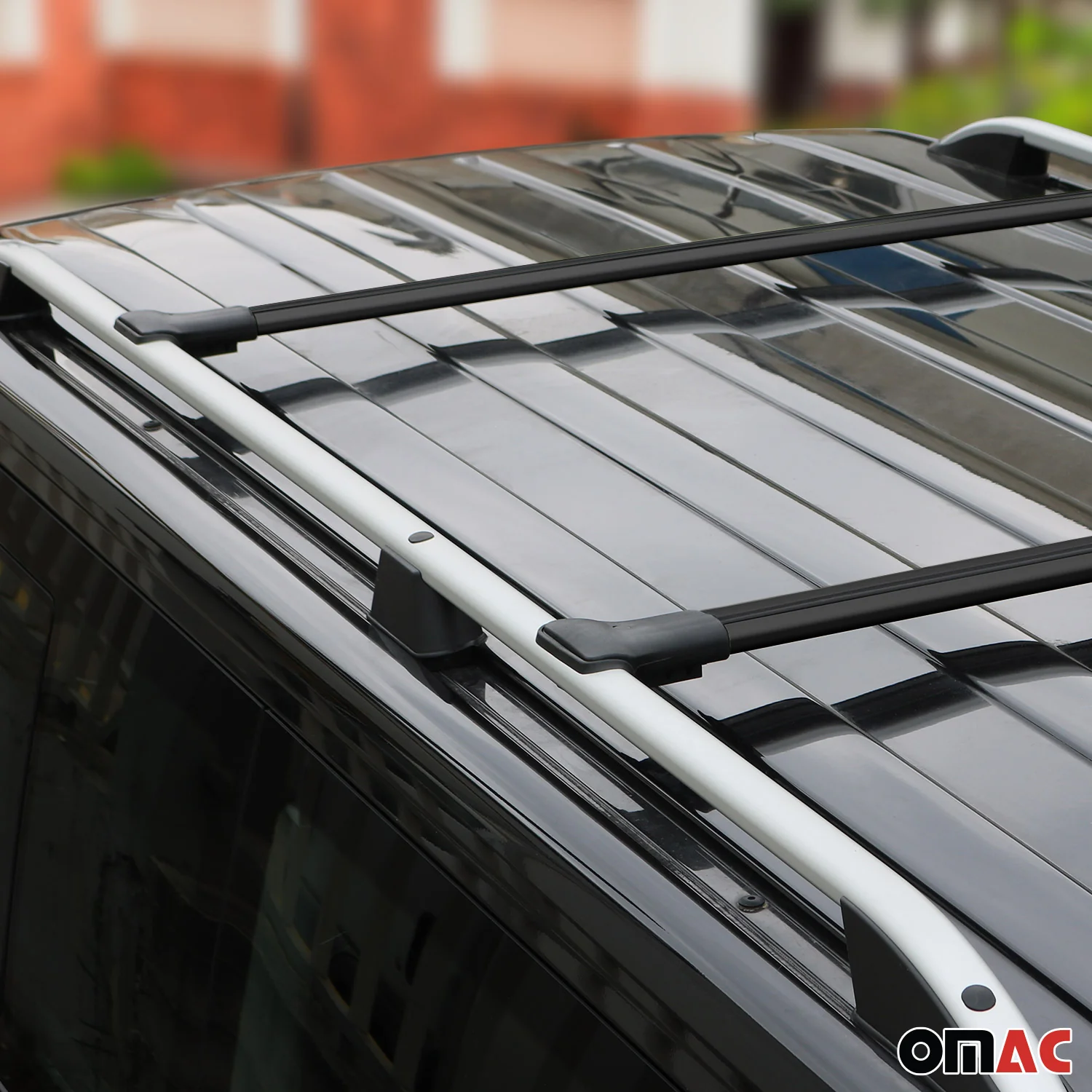 Dachträger Grundtäger für BMW 3er E46 Touring 1999-2007 75kg Alu Schwarz 2 tlg - Image 12