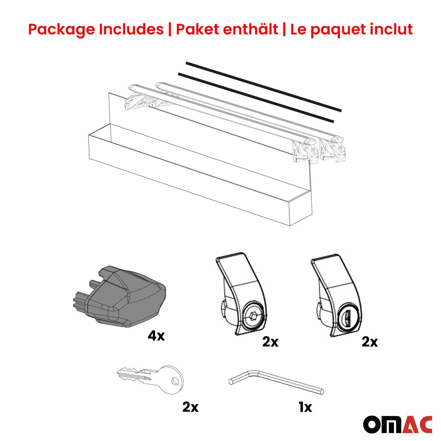 Dachträger Grundtäger für BMW 3er Touring E36 E91 1994-2012 90kg Alu Schwarz ABE - Image 8