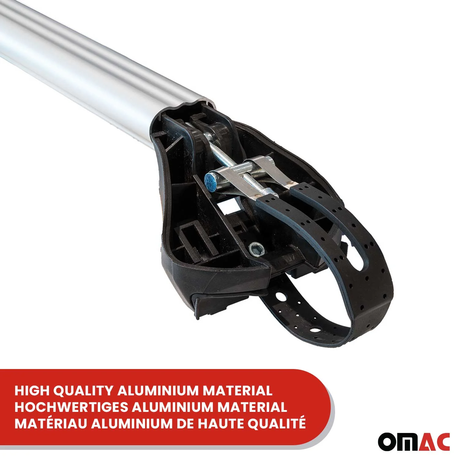 Dachträger Grundtäger für Fiat Doblo Malibu 2001-2010 5 tür 100kg Alu Silber ABE - Image 11