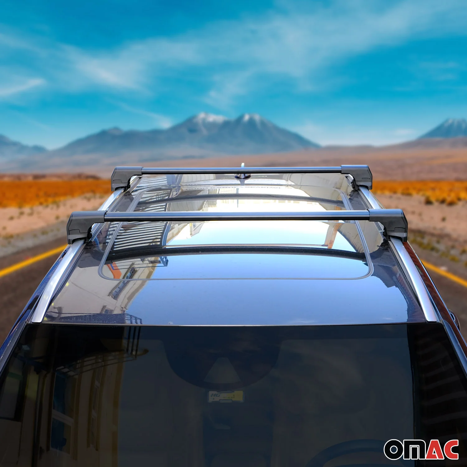 Dachträger Gepäckträger für Mini Cooper Countryman 2010-2016 ABE Alu Schwarz - Image 6