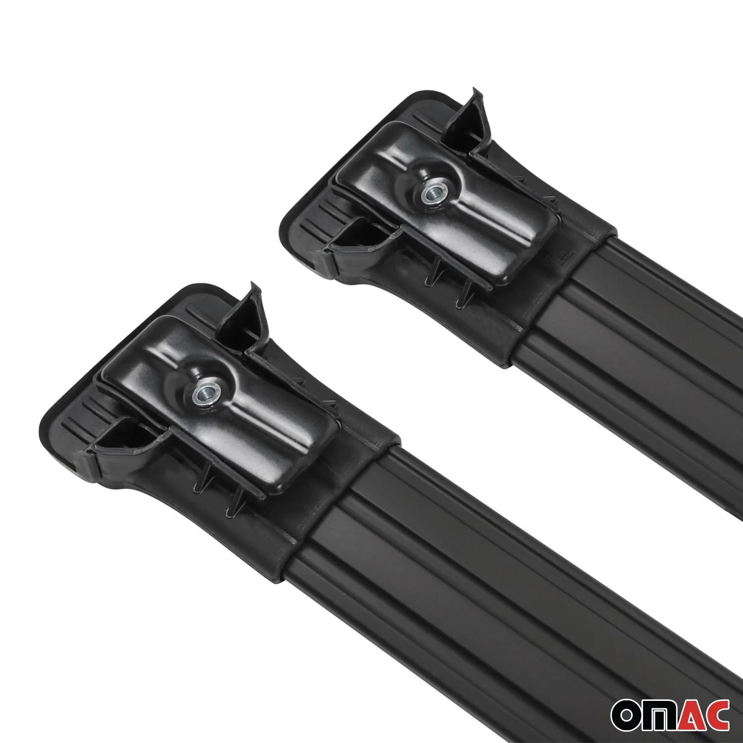 Dachträger Grundtäger für VW Touareg mk1 2002-2010 75kg Aluminium Schwarz 2tlg - Image 11