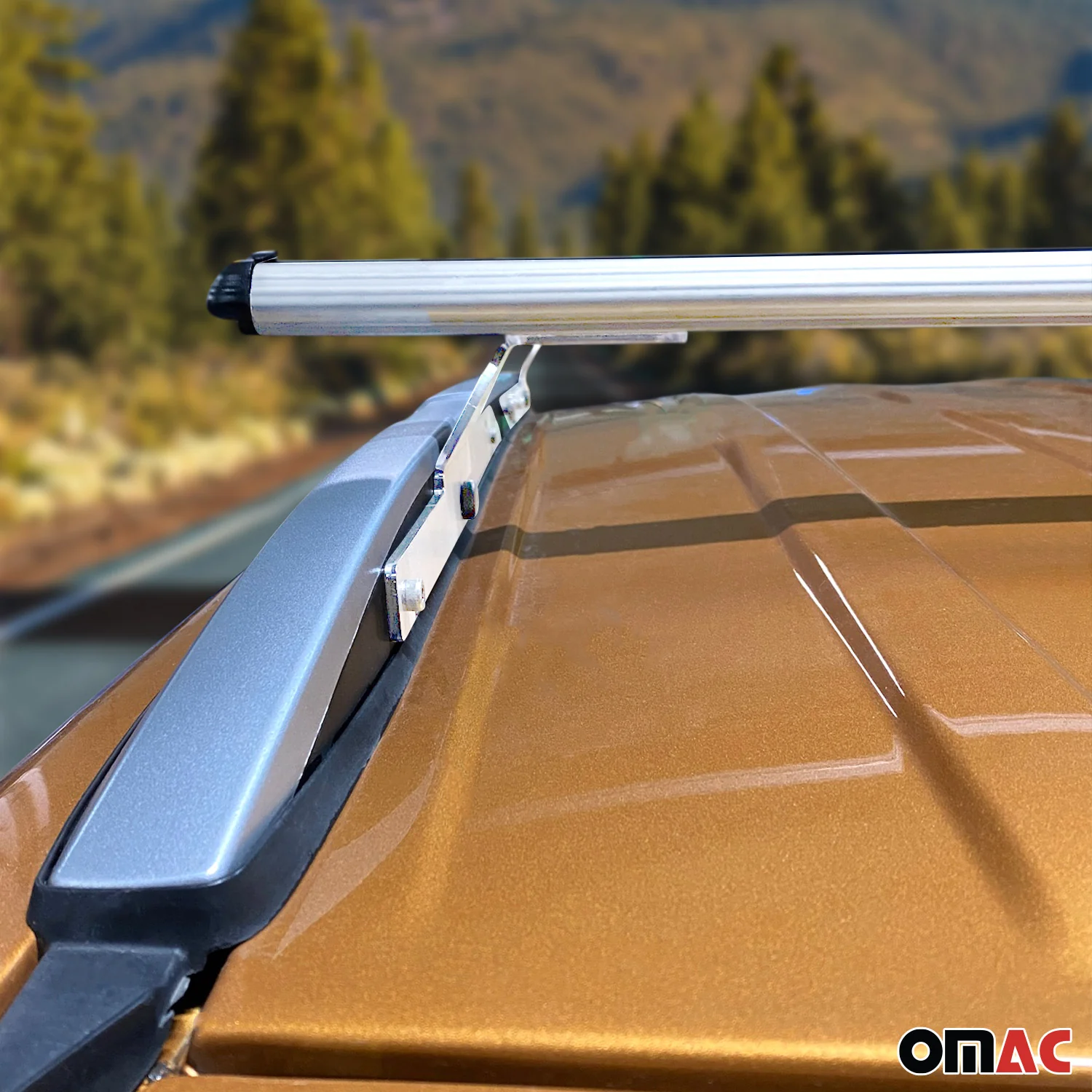 Dachträger Gepäckträger Relingträger für Ford Ecosport 2015-2024 Alu Grau 2x - Image 6