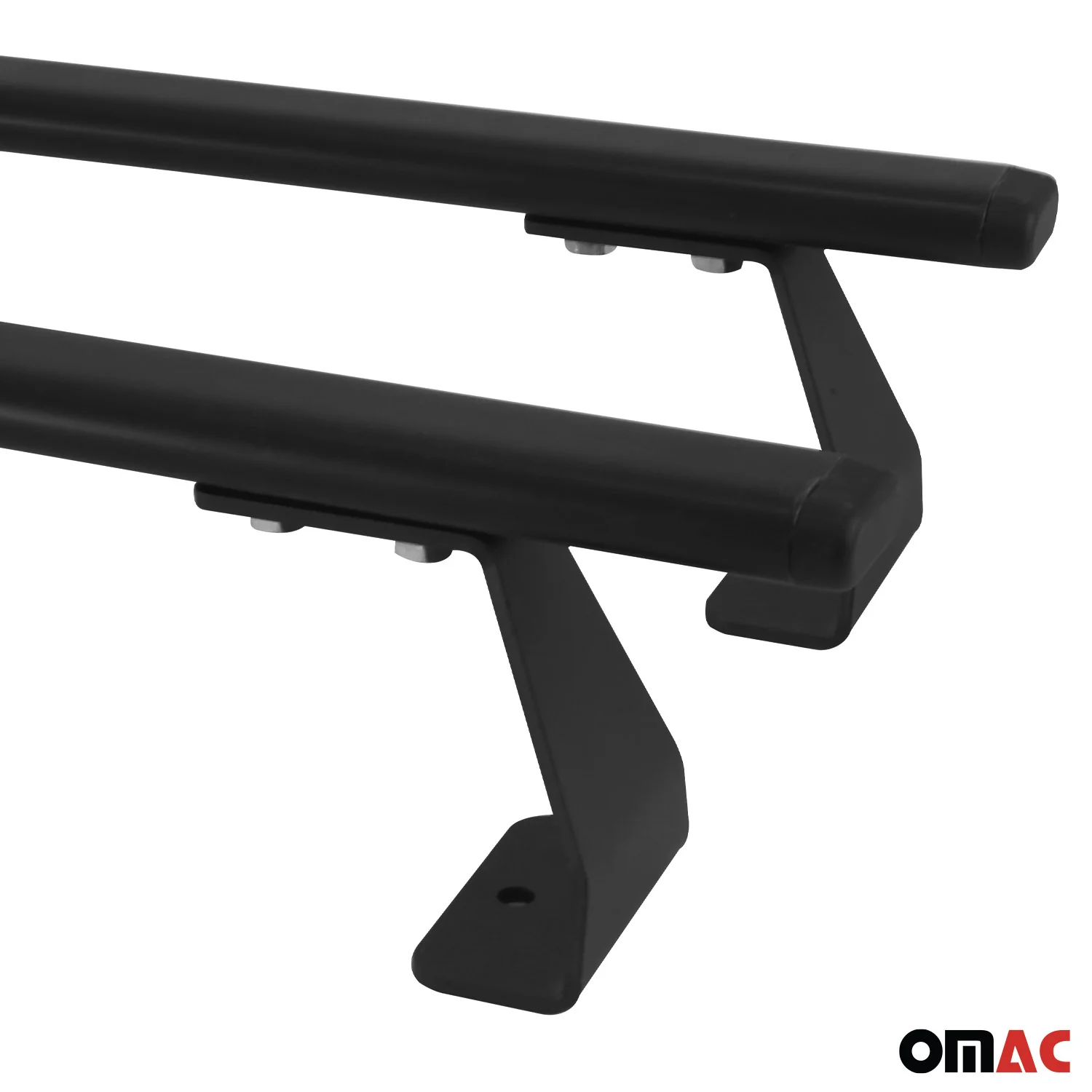 Dachträger Grundtäger für Mercedes Vito W639 2003-2014 75kg Stahl Schwarz 2 tlg - Image 7