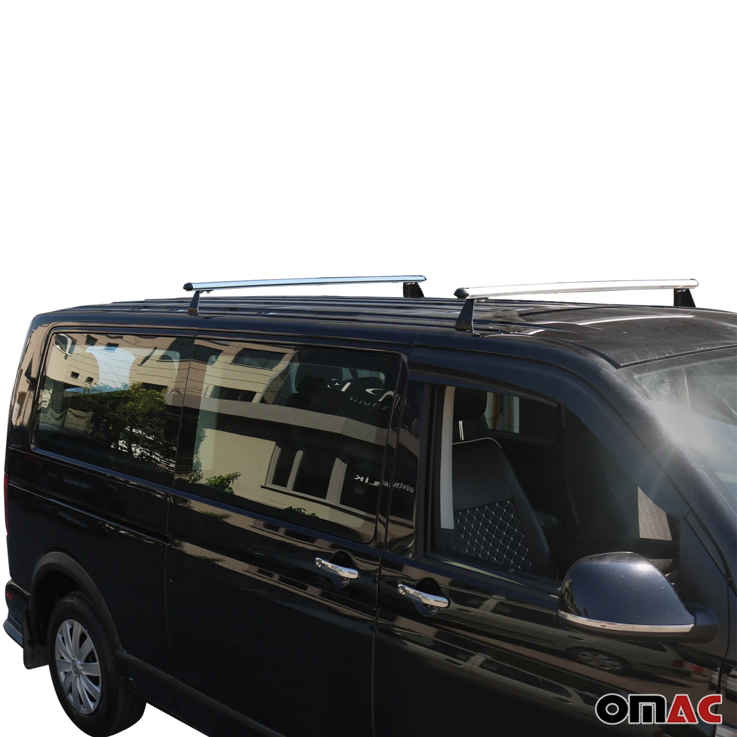 Dachträger Grundtäger für Mercedes Vito W639 2003-2014 75kg Alu Silber 2tlg - Image 3