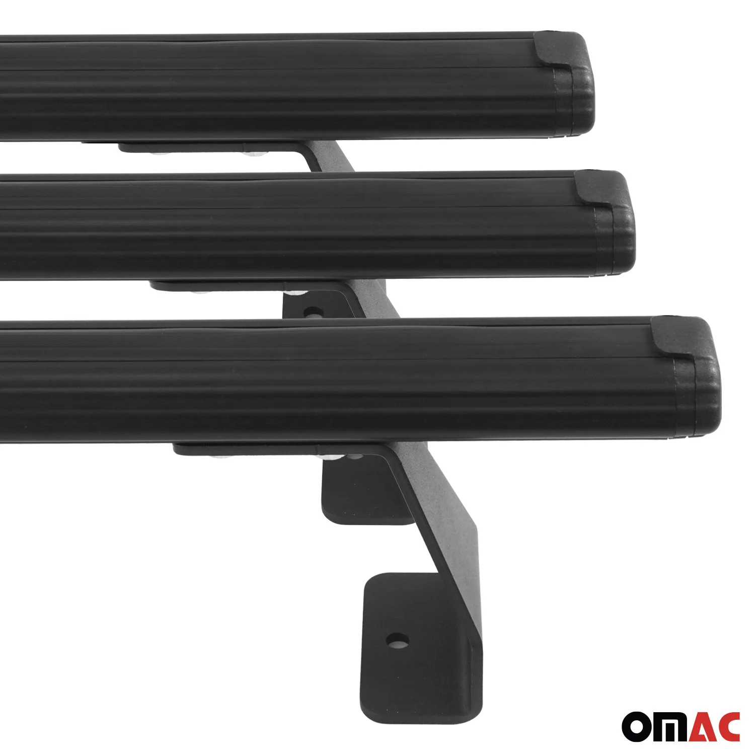 Dachträger Grundtäger für VW Transporter T7 2023-2026 75kg Alu Schwarz 3 tlg - Image 8