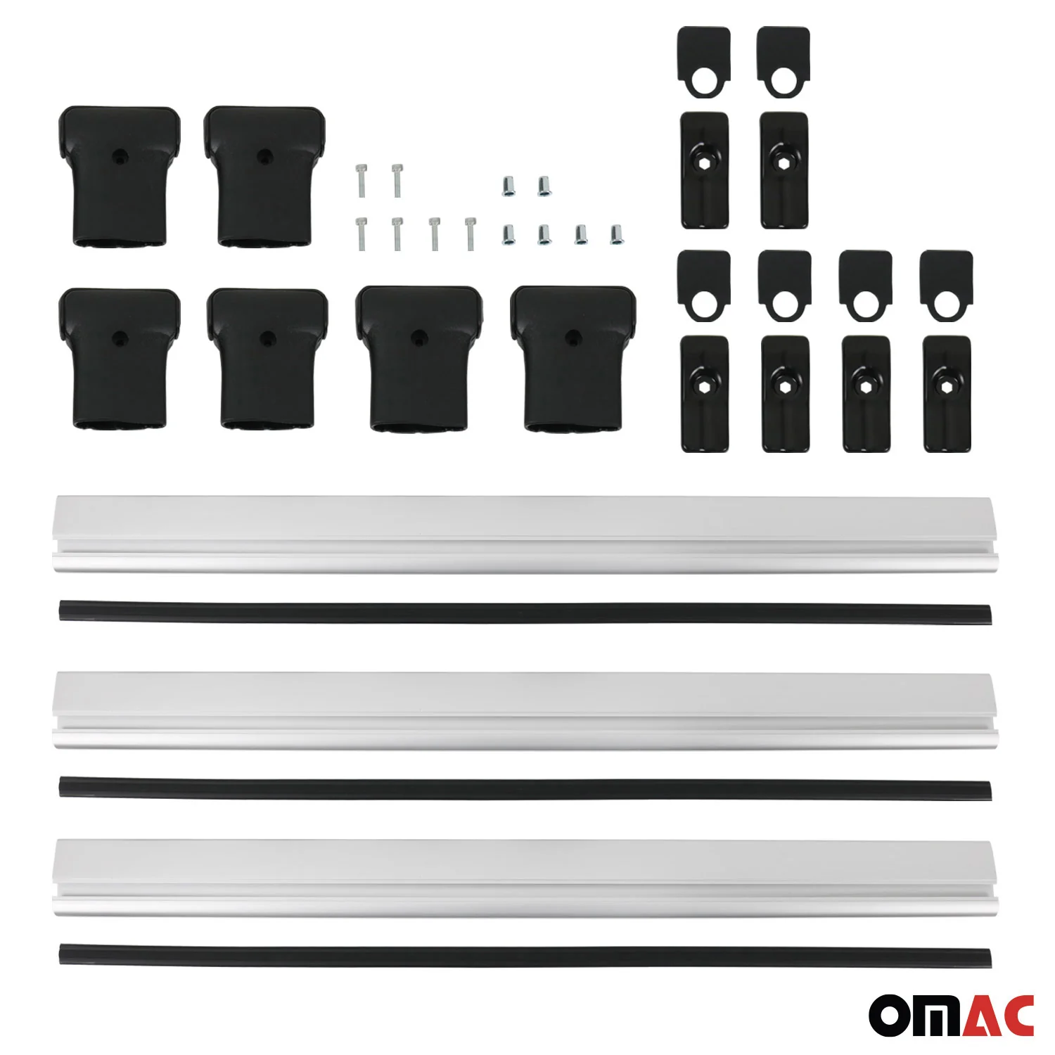 Dachträger Grundtäger für Nissan Primastar 2001-2014 75kg Aluminium Silber 3tlg - Image 9
