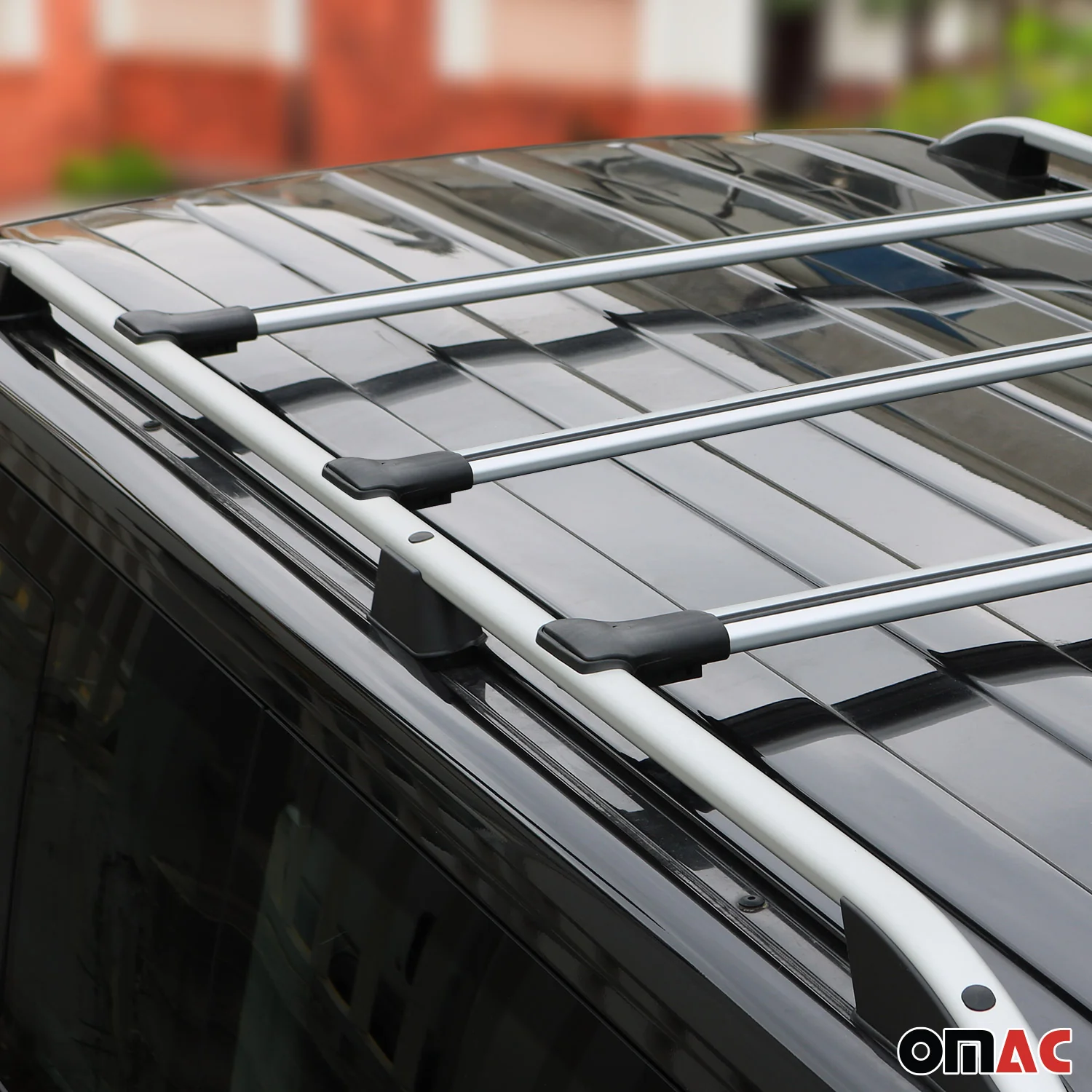 Dachträger Grundtäger für Opel Vivaro A 2001-2014 75kg Aluminium Silber 3tlg - Image 12