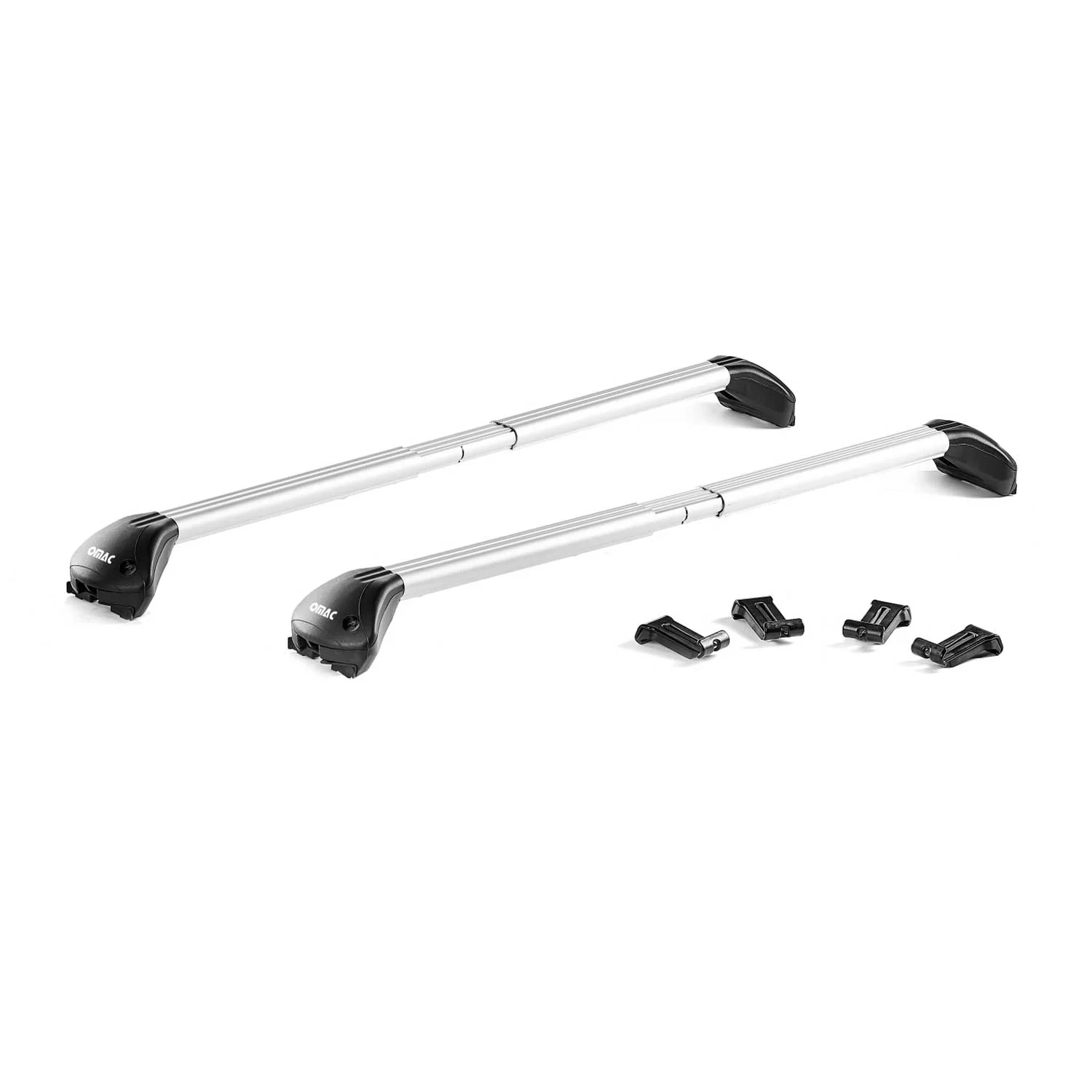 Dachträger Grundtäger für BMW X7 G07 2018-2026 100kg Aluminium Silber 2 tlg ABE - Image 2