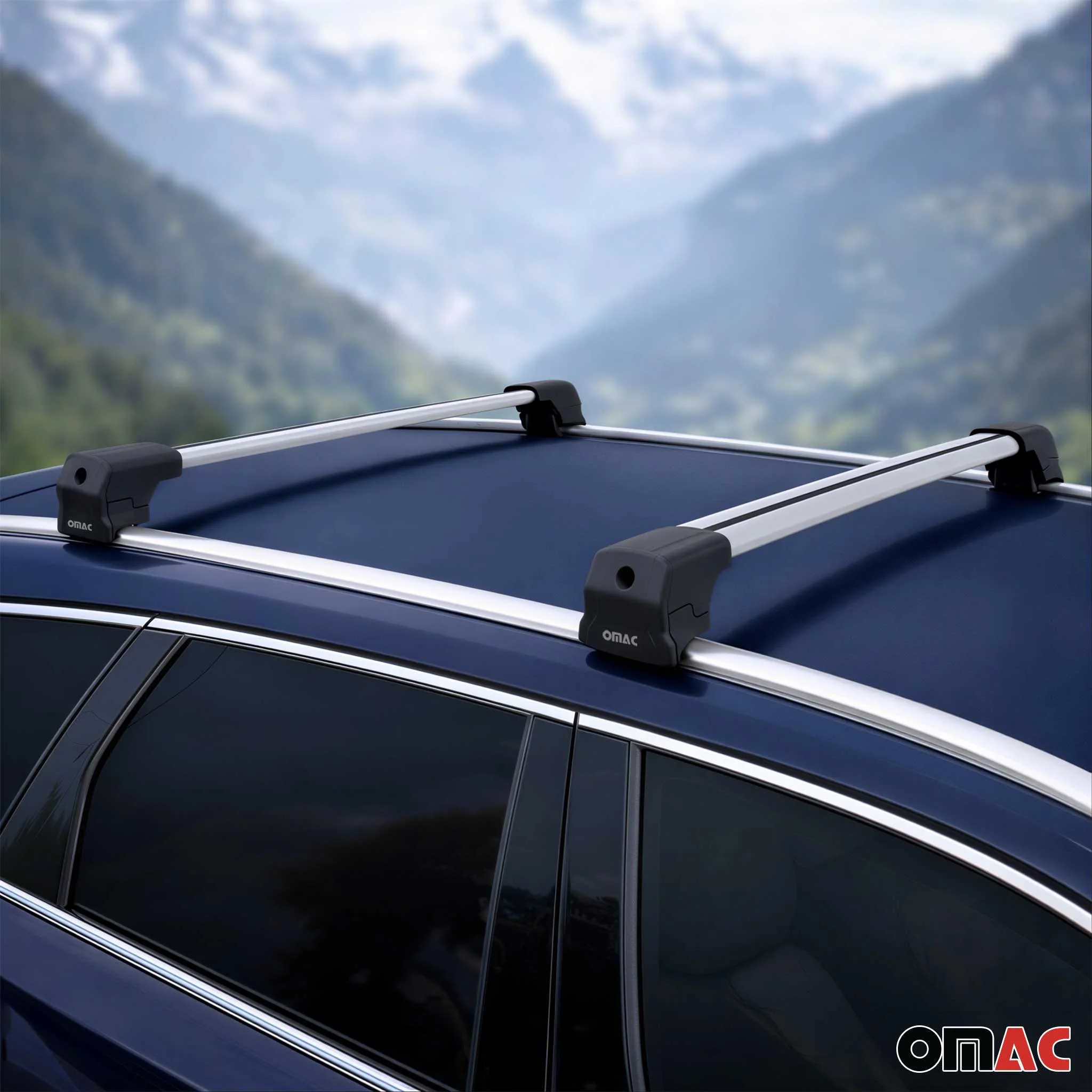 Dachträger Grundtäger für Hyundai Santa Fe 2019-2023 75kg Aluminium Silber 2 tlg - Image 6