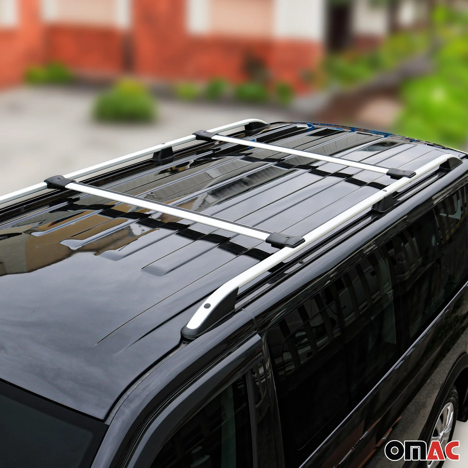 Dachträger Grundtäger für Ssangyong Grand Musso 2018-2026 75kg Alu Silber 2 tlg - Image 3