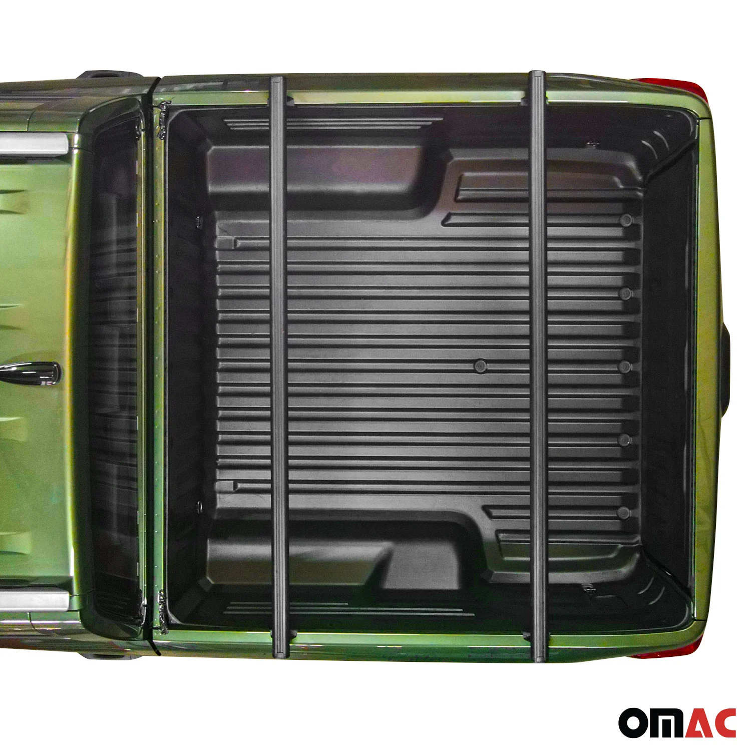 Dachträger Ladeflächenträger Querträger für VW Amarok 2010-2020 Alu Schwarz 2x - Image 4