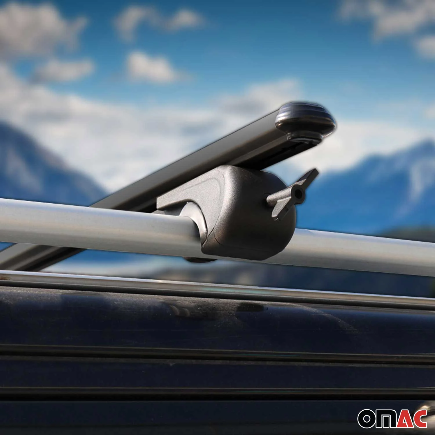 Dachträger Grundtäger für VW T-Cross 2019-2026 75kg Aluminium Schwarz 2 tlg - Image 9