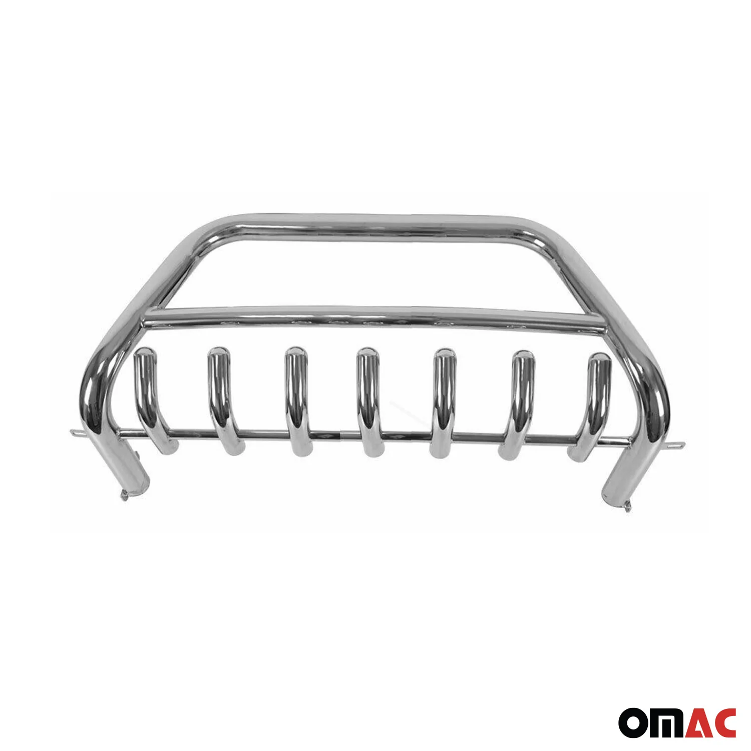 Frontbügel Frontschutzbügel für Mitsubishi Outlander 2015-2021 Stahl Silber - Image 4