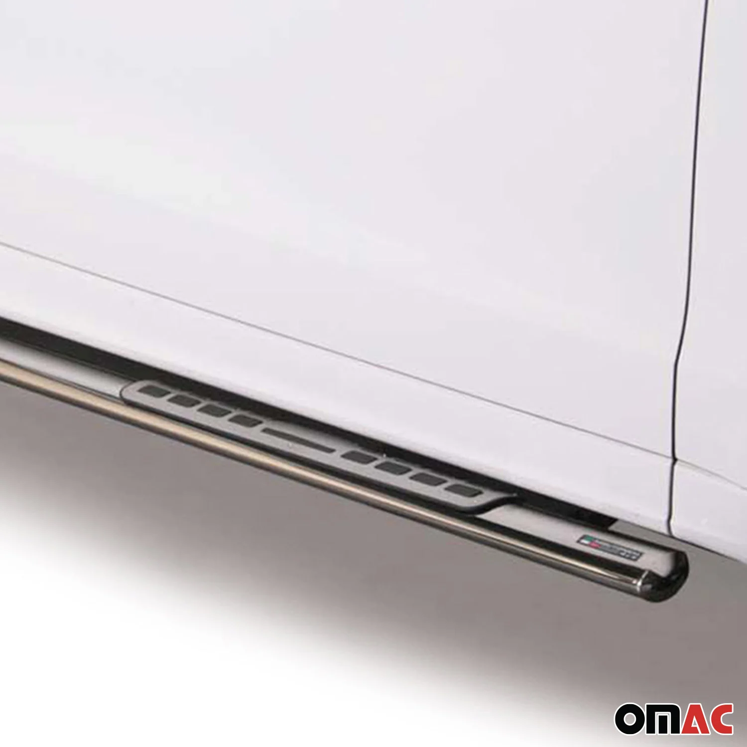 Edelstahl Seitenschweller Schwellerrohre für Audi Q5 2008-2015 Edelstahl Silber - Image 3