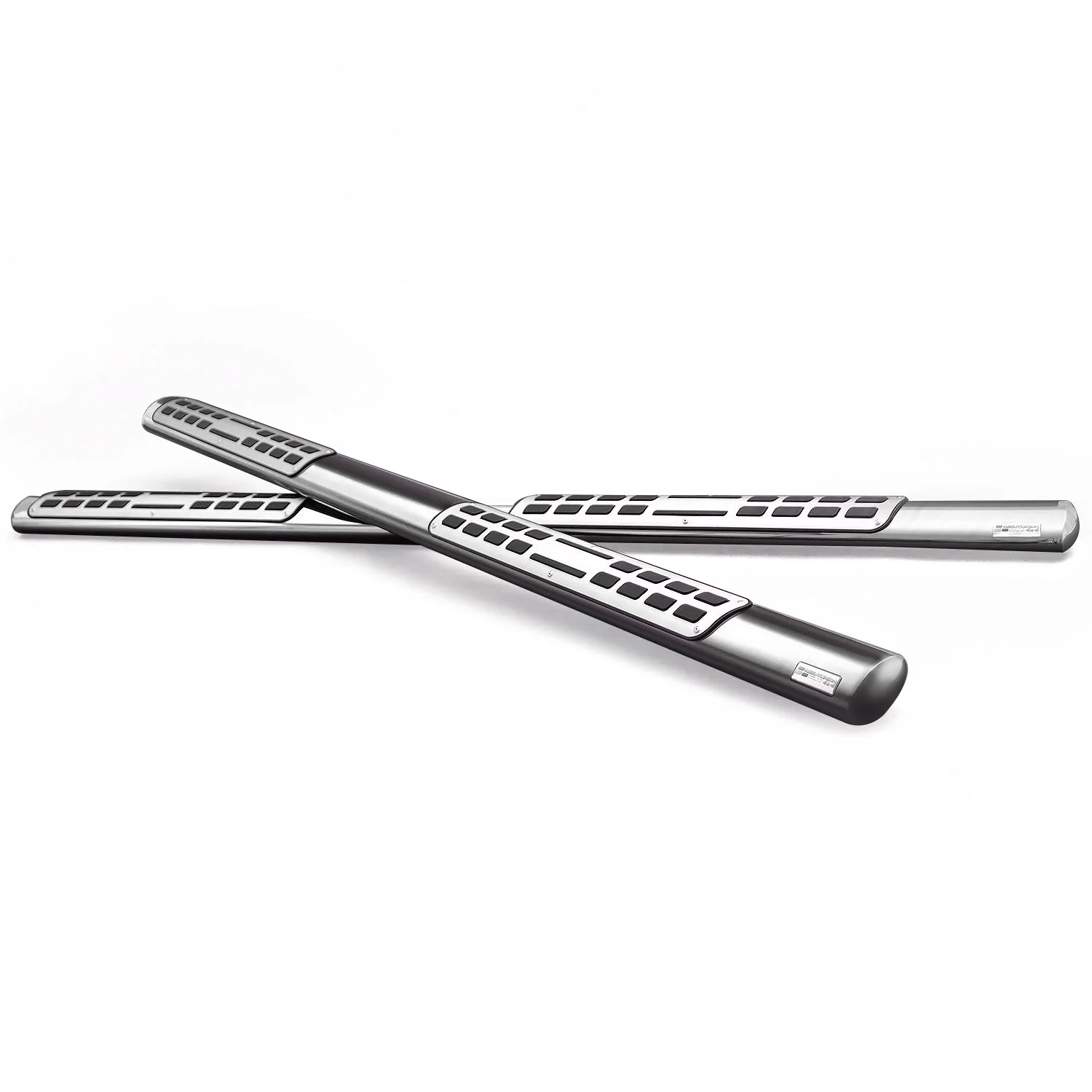 Edelstahl Seitenschweller Schwellerrohre für Range Rover Evoque 2011-2015 Silber - Image 5