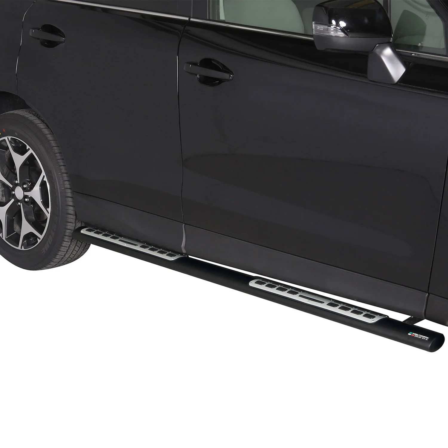 Seitenschweller Schwellerrohre für Subaru Forester IV 2013-2015 Pre-FL Schwarz - Image 2