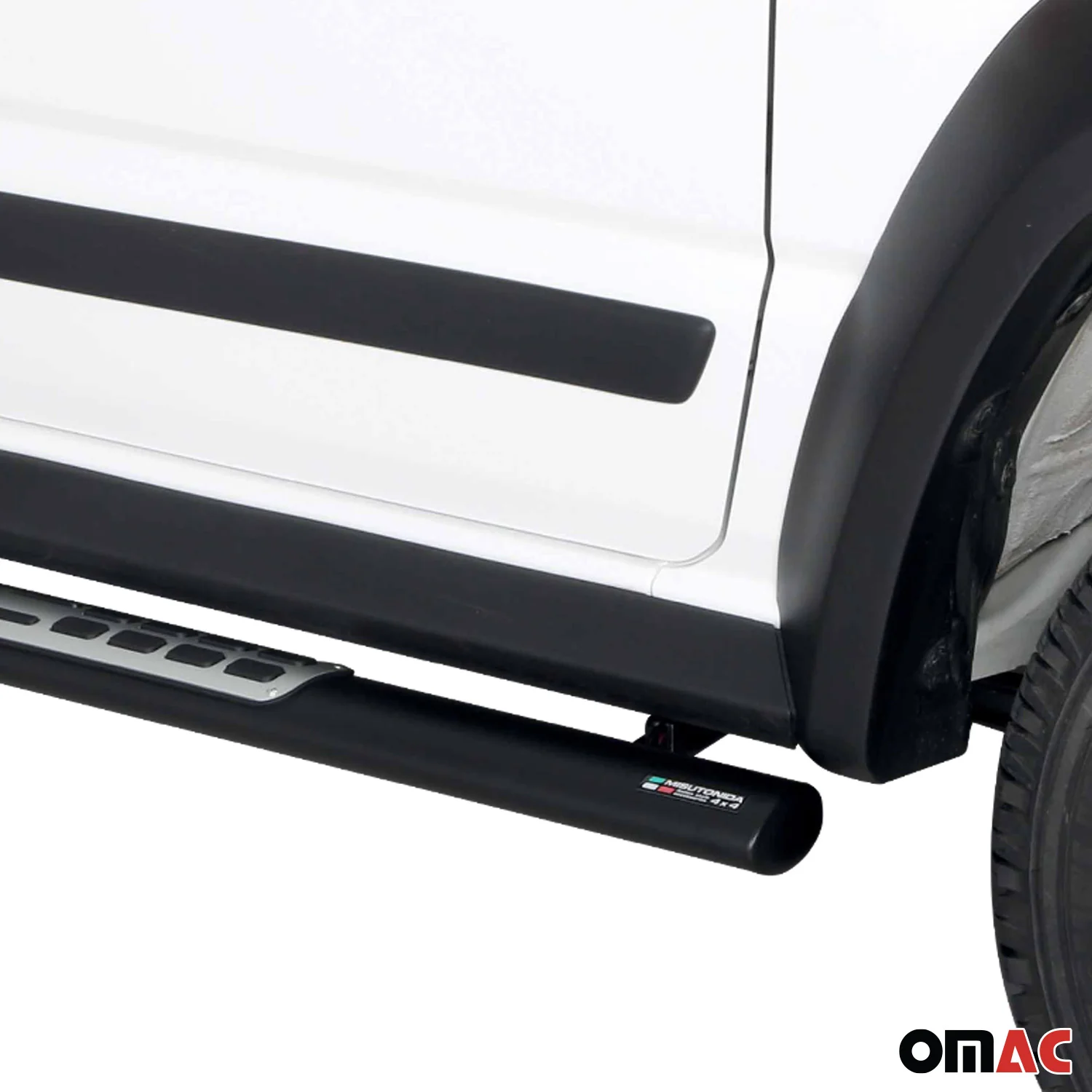 Edelstahl Seitenschweller Schwellerrohre für Suzuki Jimny 2018-2026 Schwarz - Image 3