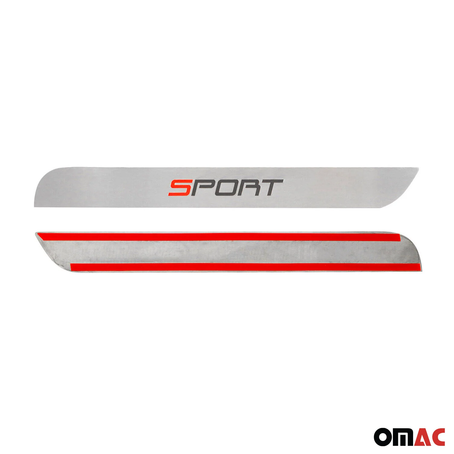 Einstiegsleisten Türschweller Türschutz Sport Universal Edelstahl Chrom 2 tlg - Image 7