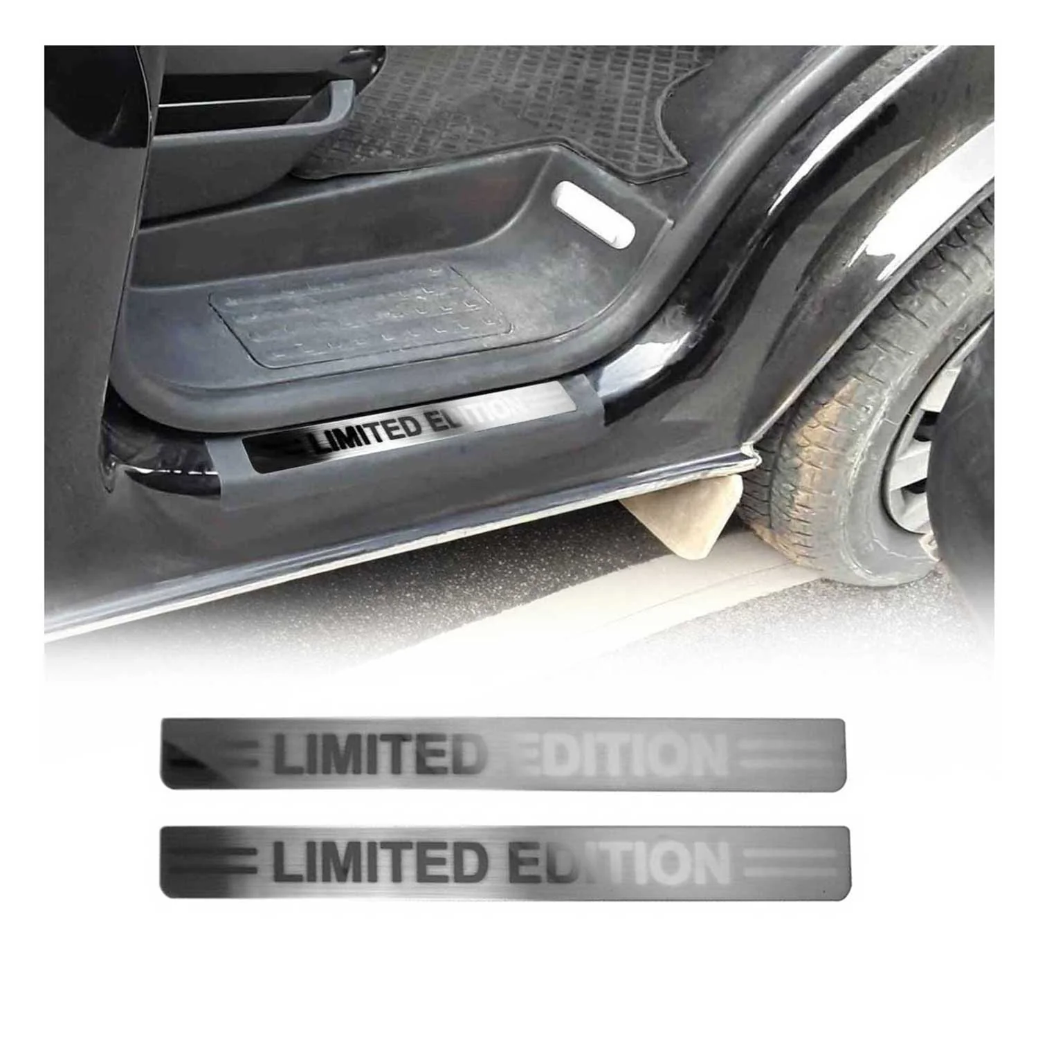 Einstiegsleisten Türschweller Edition für VW T6 T6.1 2015-2024 Edelstahl 2x